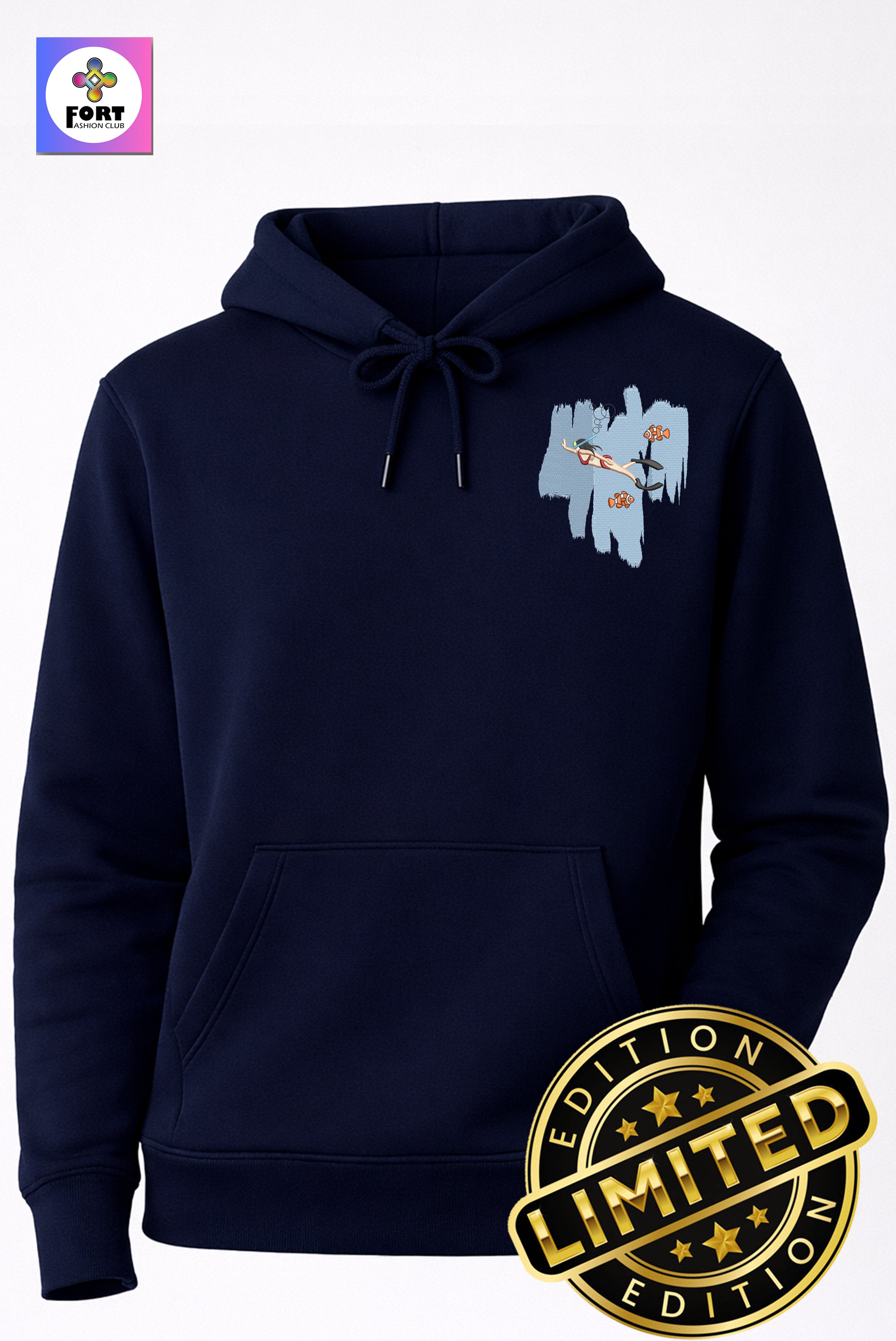 Special Edition Embroidery Unisex Hoodie Edition 7