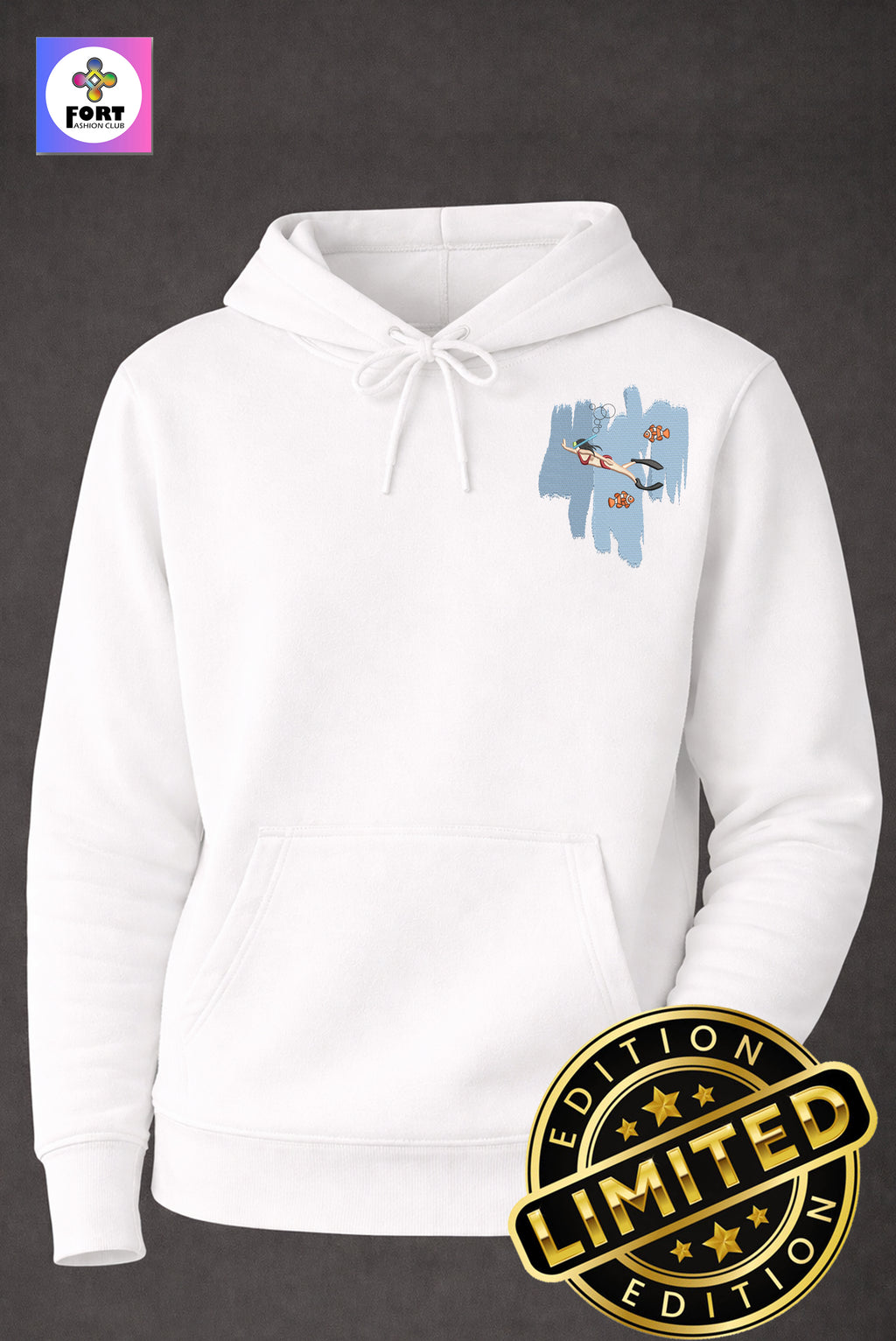 Special Edition Embroidery Unisex Hoodie Edition 7