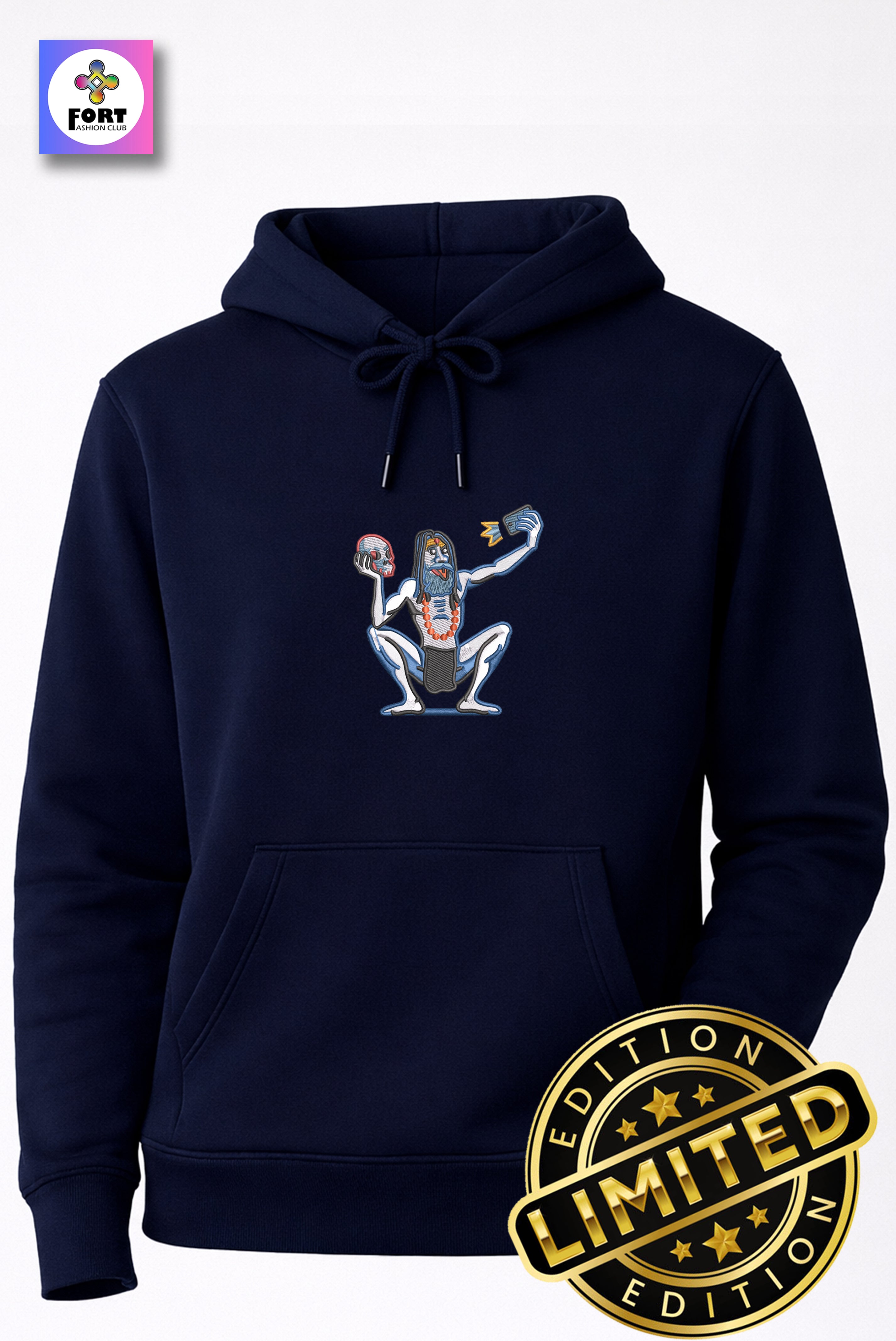 Special Edition Embroidery Unisex Hoodie Mantrikji