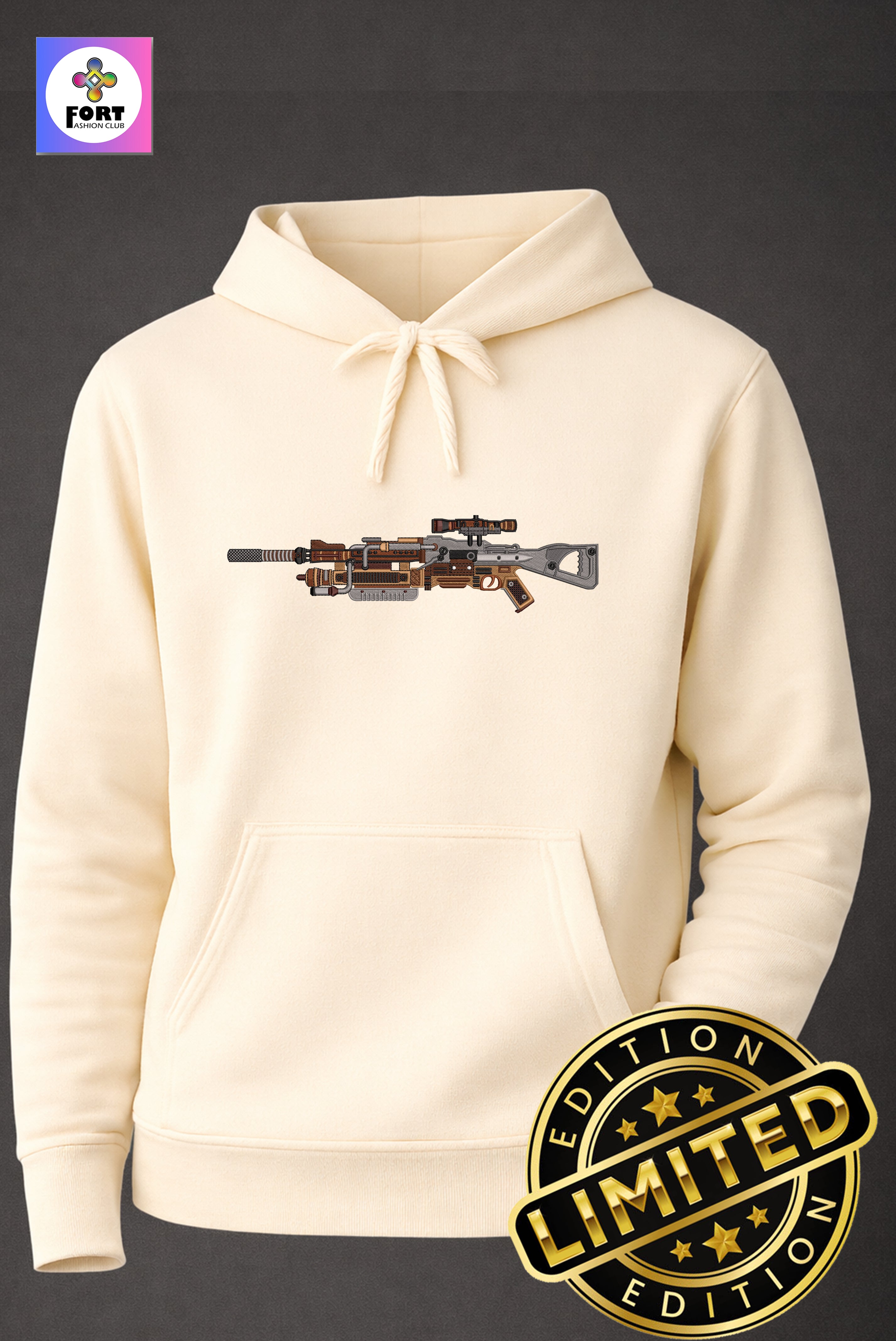 Special Edition Embroidery Unisex Hoodie Passion