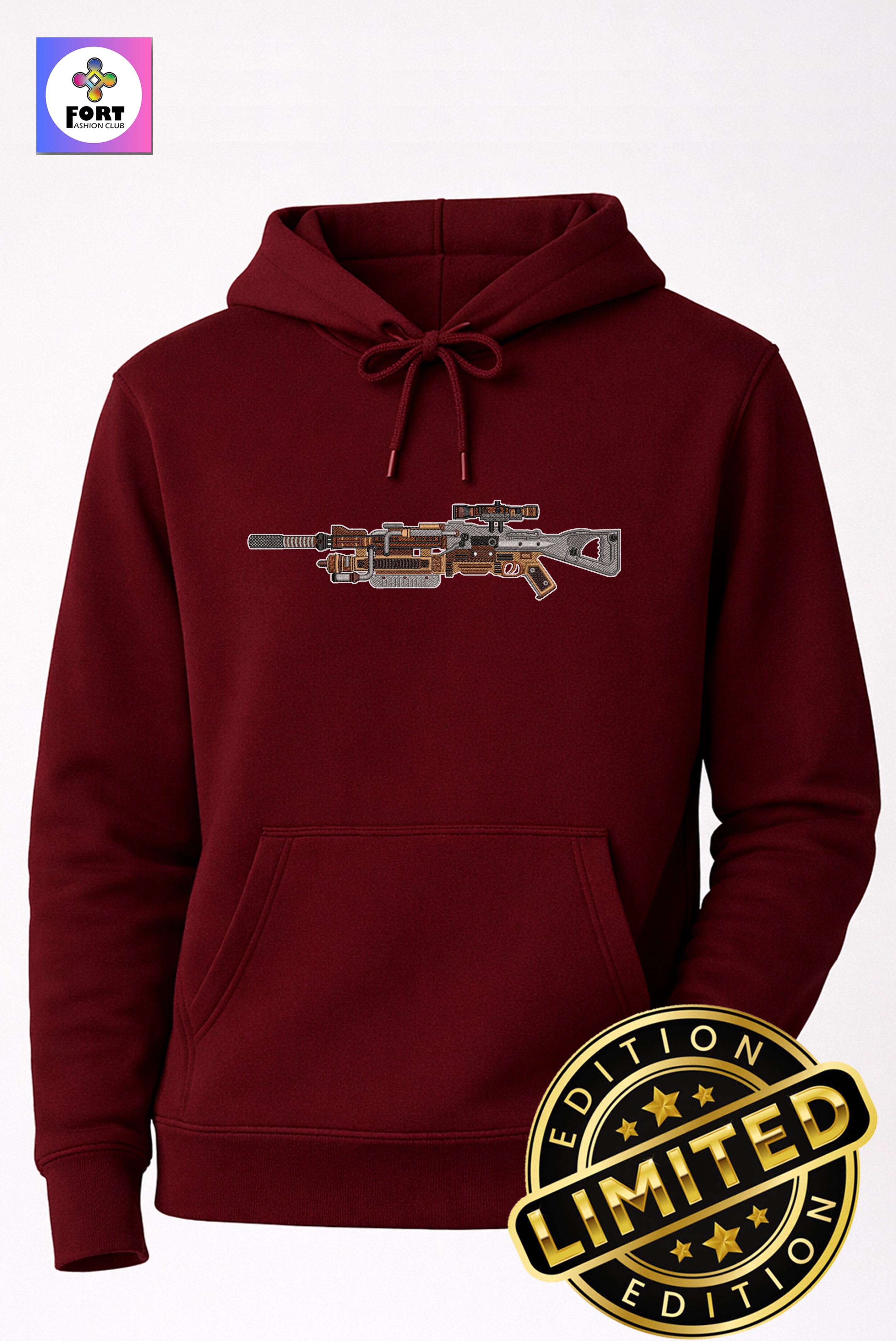 Special Edition Embroidery Unisex Hoodie Passion