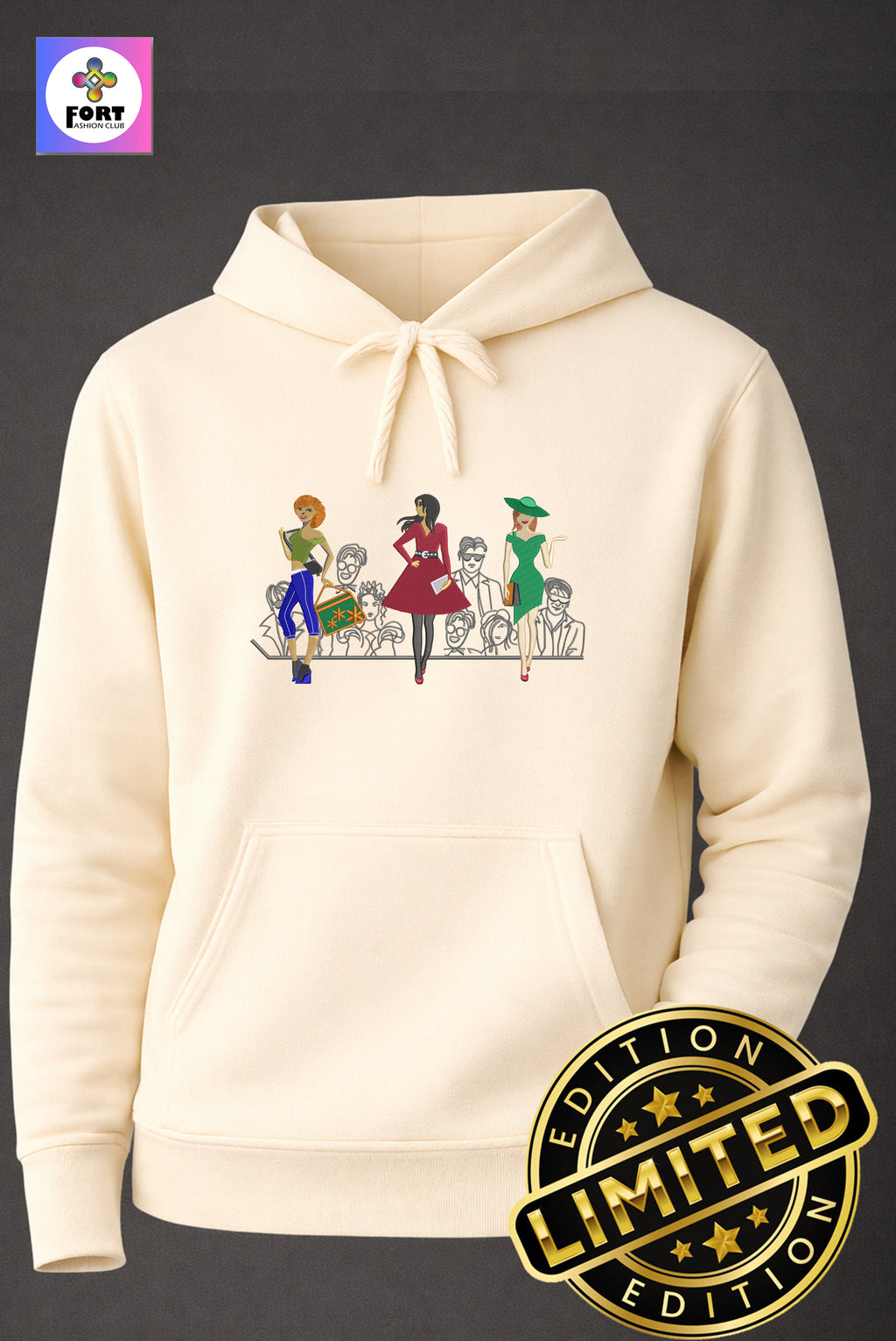Special Edition Embroidery Unisex Hoodie Trend