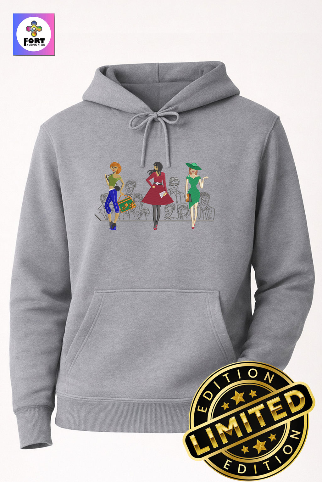 Special Edition Embroidery Unisex Hoodie Trend