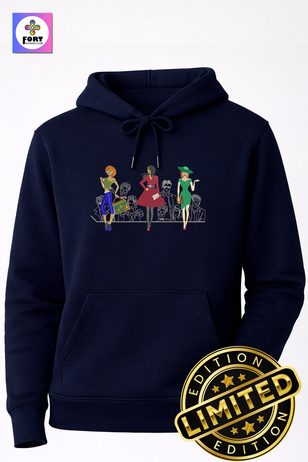 Special Edition Embroidery Unisex Hoodie Trend