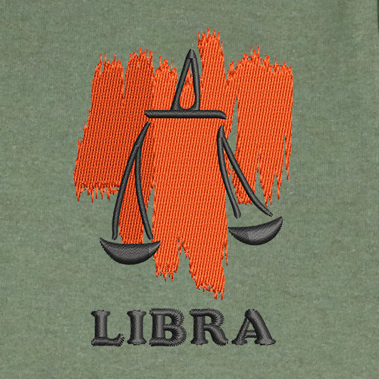 CRAZY EMBROIDERY HOODIE – LIBRA