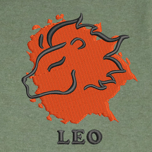 CRAZY EMBROIDERY HOODIE – LEO