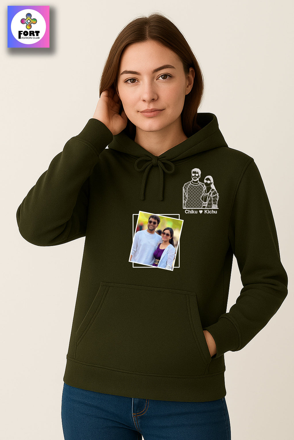 CUSTOMIZED EMBROIDERY HOODIE