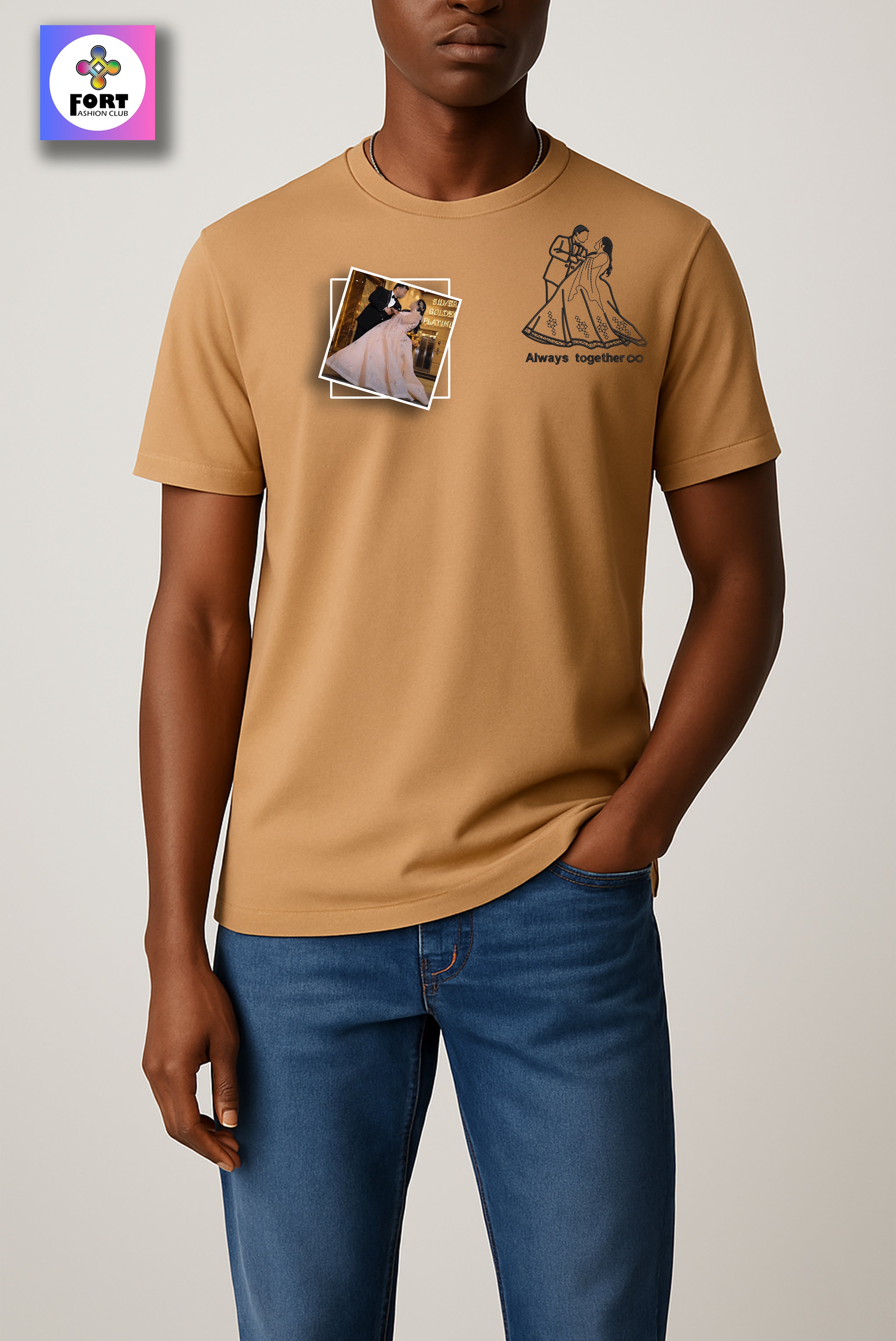 PERSONALIZED EMBROIDERY T-SHIRT