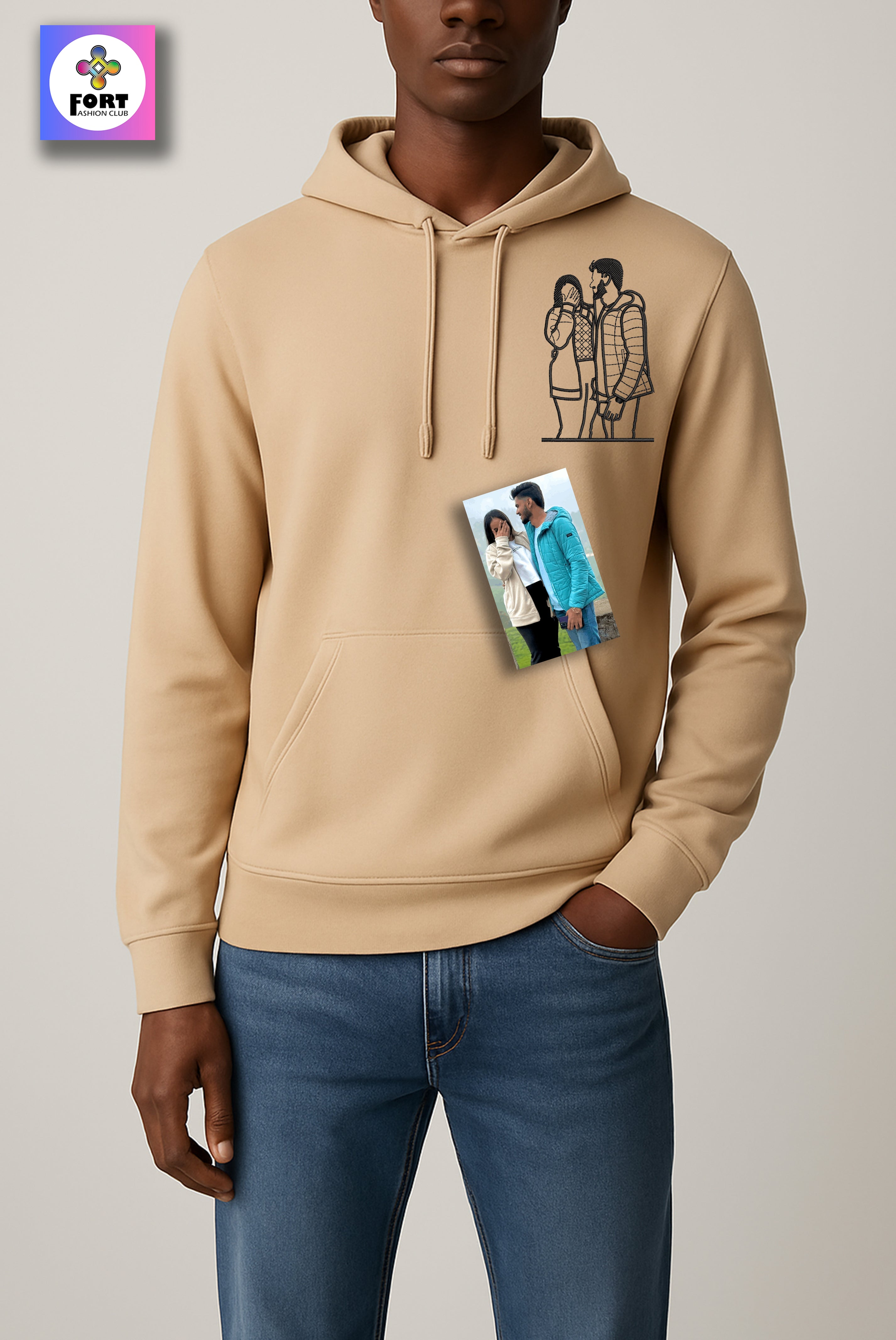 CUSTOMIZED EMBROIDERY HOODIE