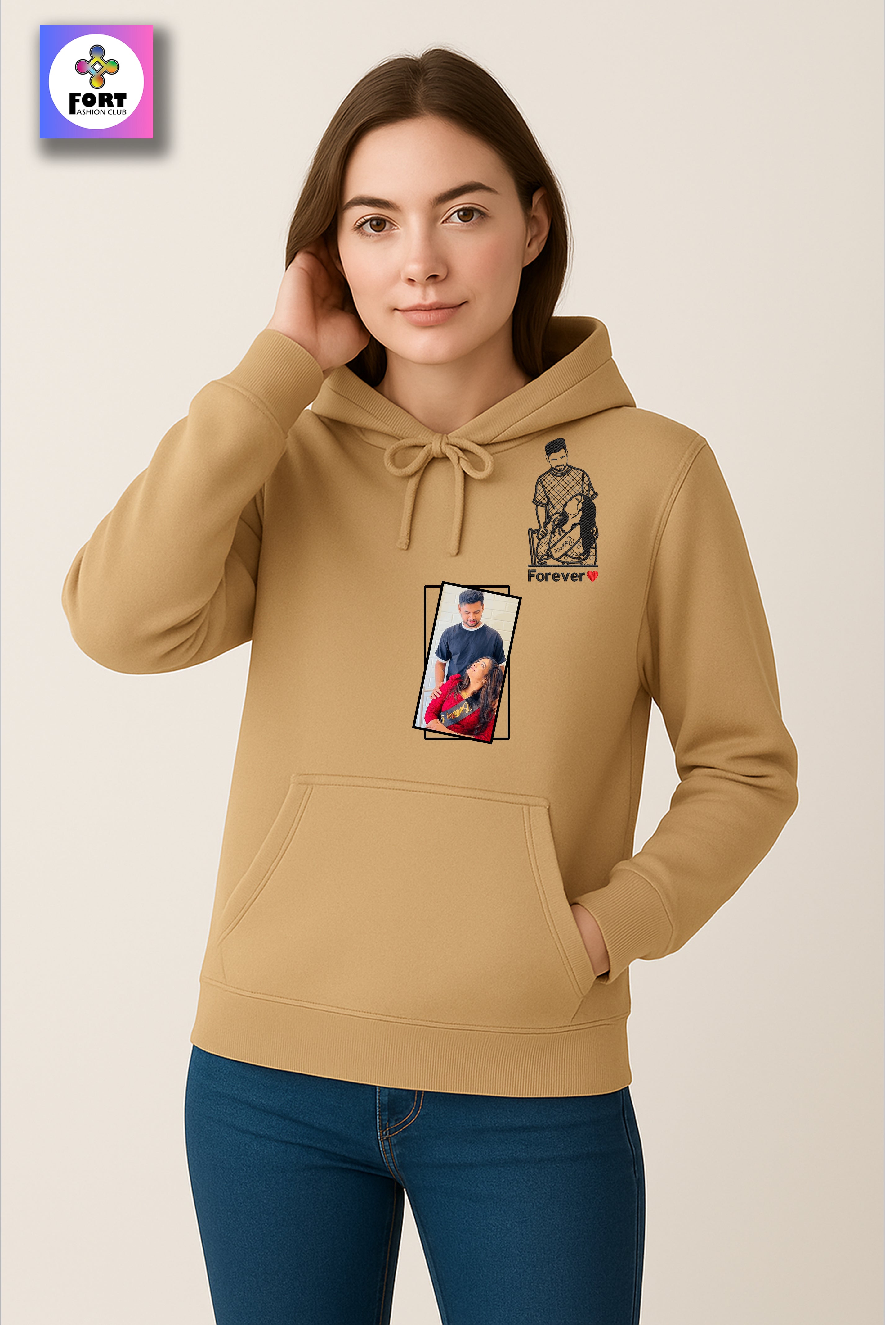 CUSTOMIZED EMBROIDERY HOODIE
