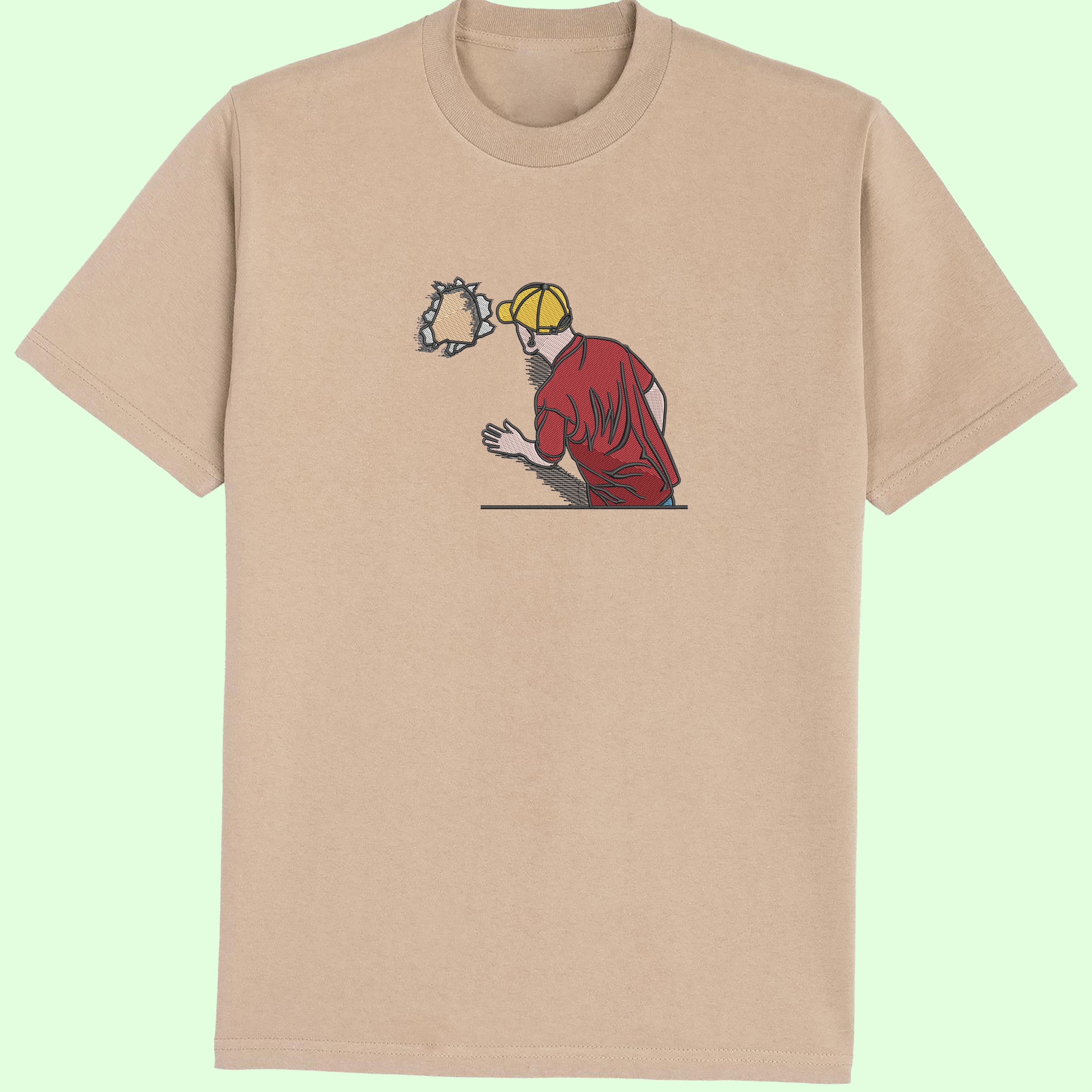 CRAZY EMBROIDERY OVERSIZED T-SHIRT (DROP SHOULDER) – CREATIVE