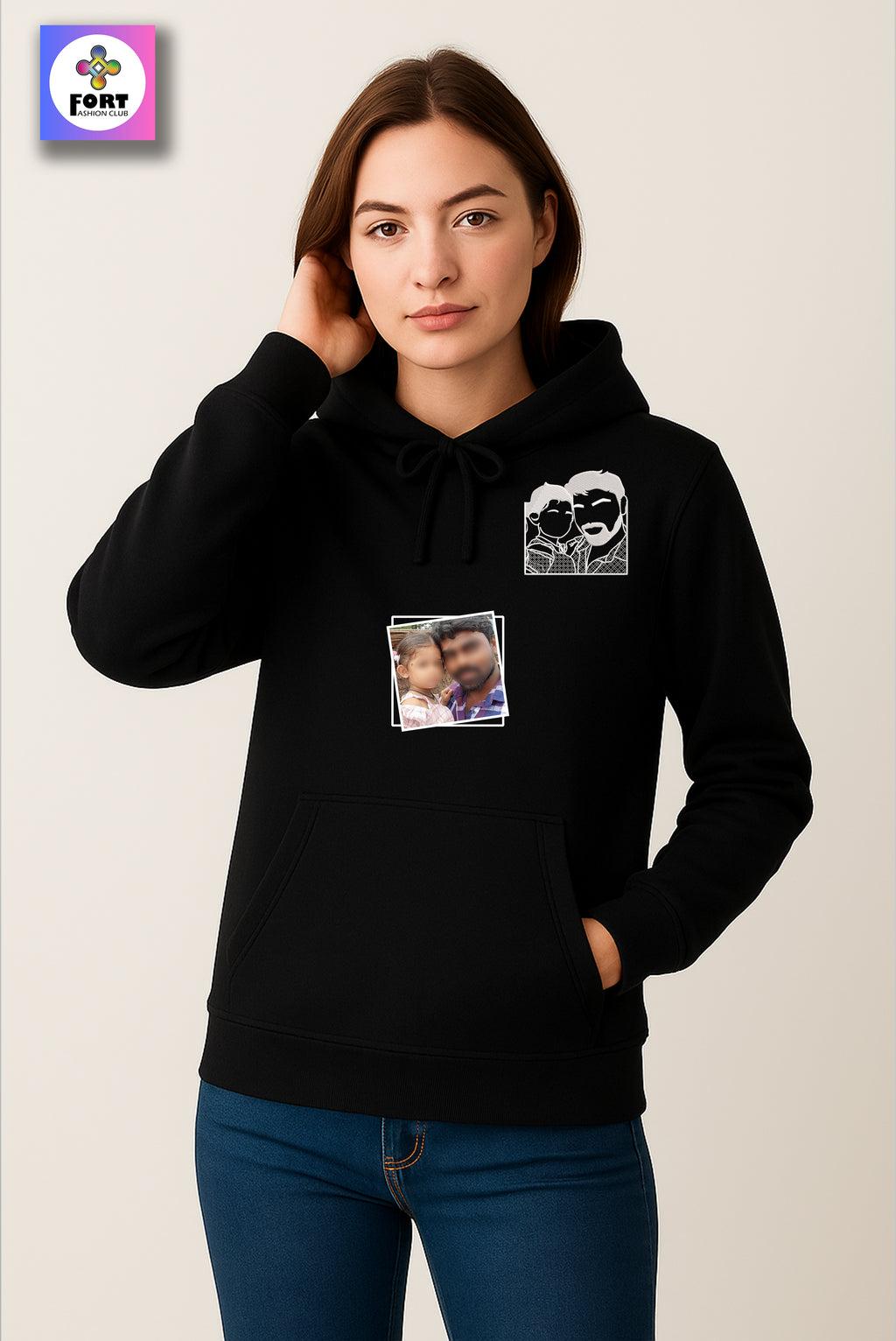 CUSTOMIZED EMBROIDERY HOODIE