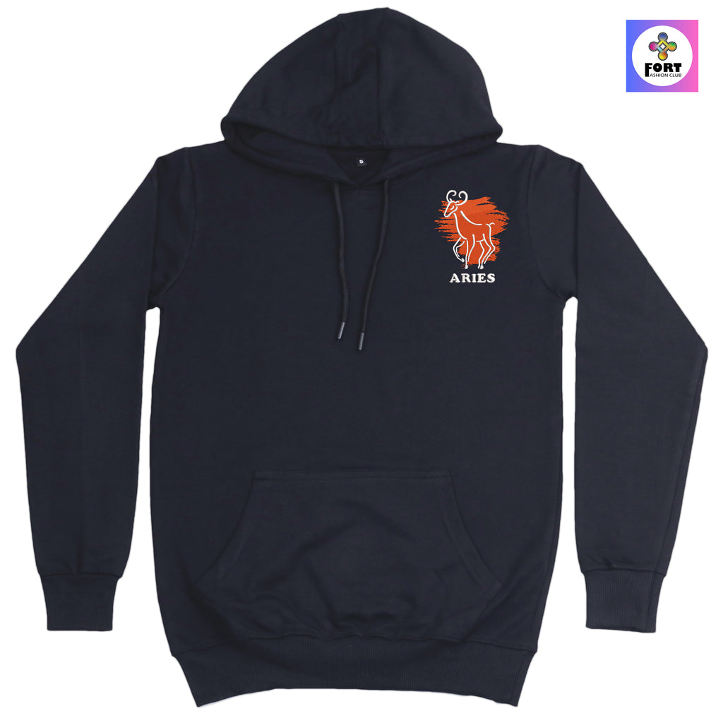 CRAZY EMBROIDERY HOODIE – ARIES