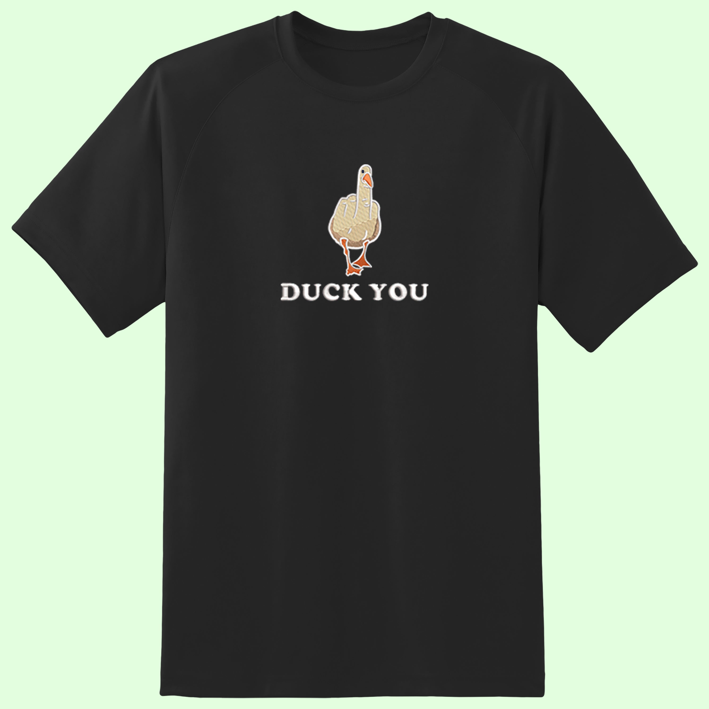 CRAZY EMBROIDERY OVERSIZED T-SHIRT (DROP SHOULDER) – DUCK