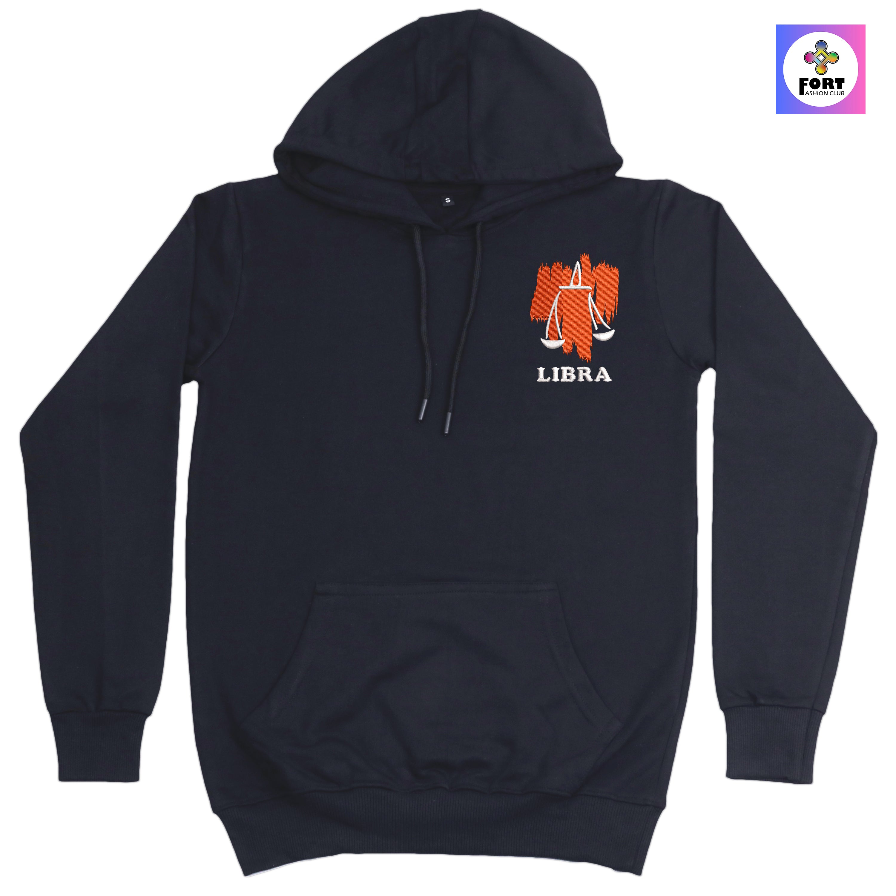 CRAZY EMBROIDERY HOODIE – LIBRA