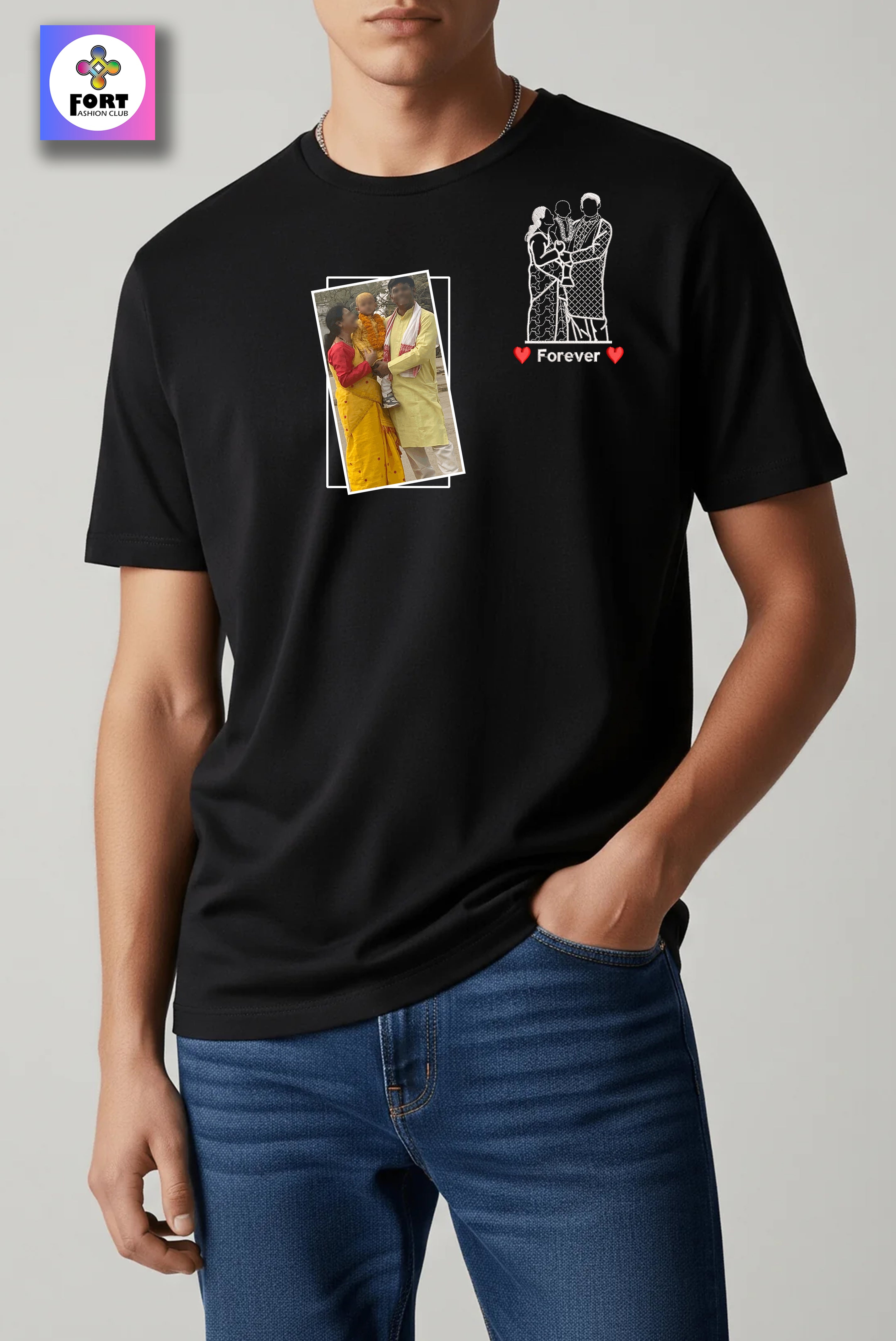 PERSONALIZED EMBROIDERY T-SHIRT