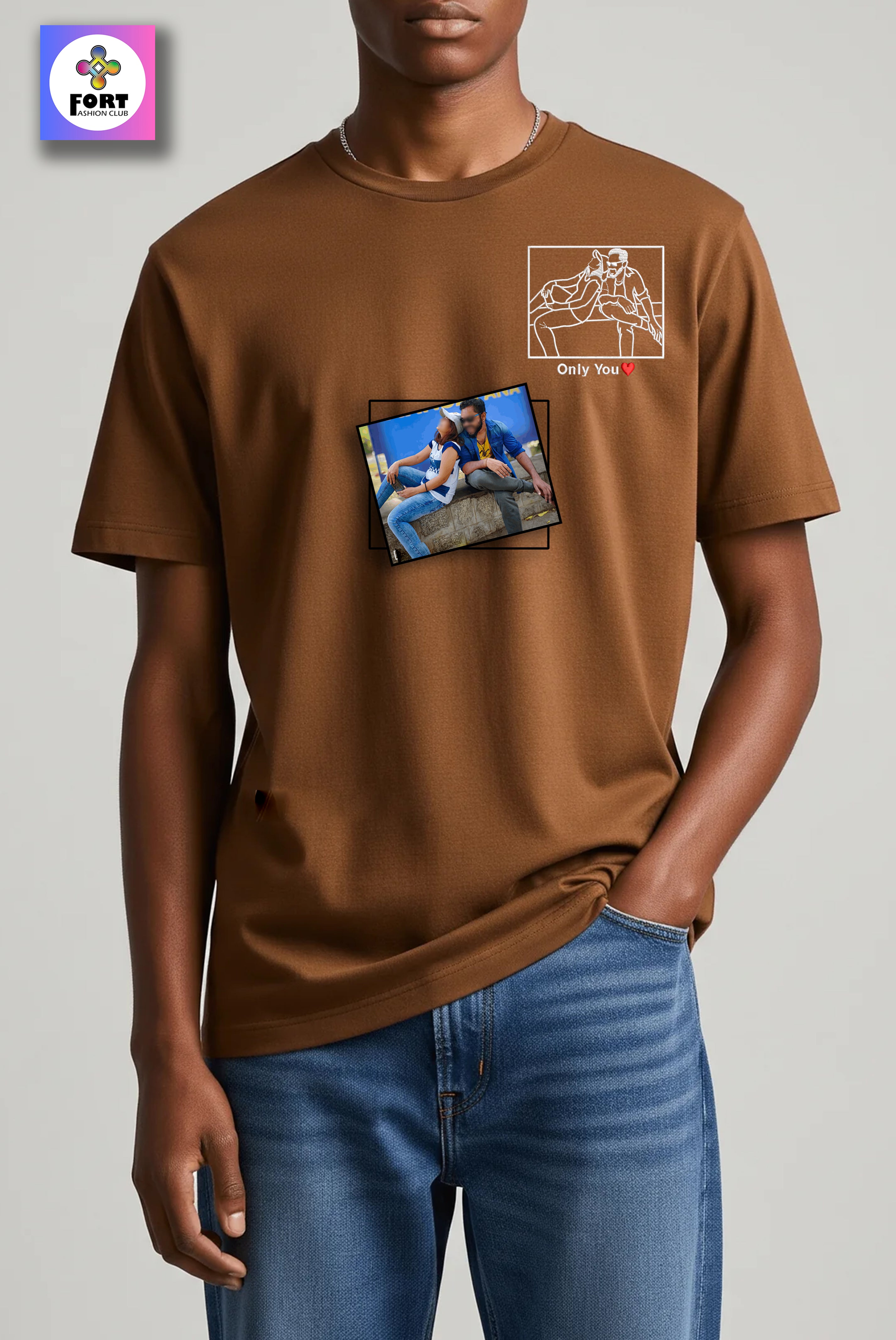 PERSONALIZED EMBROIDERY T-SHIRT