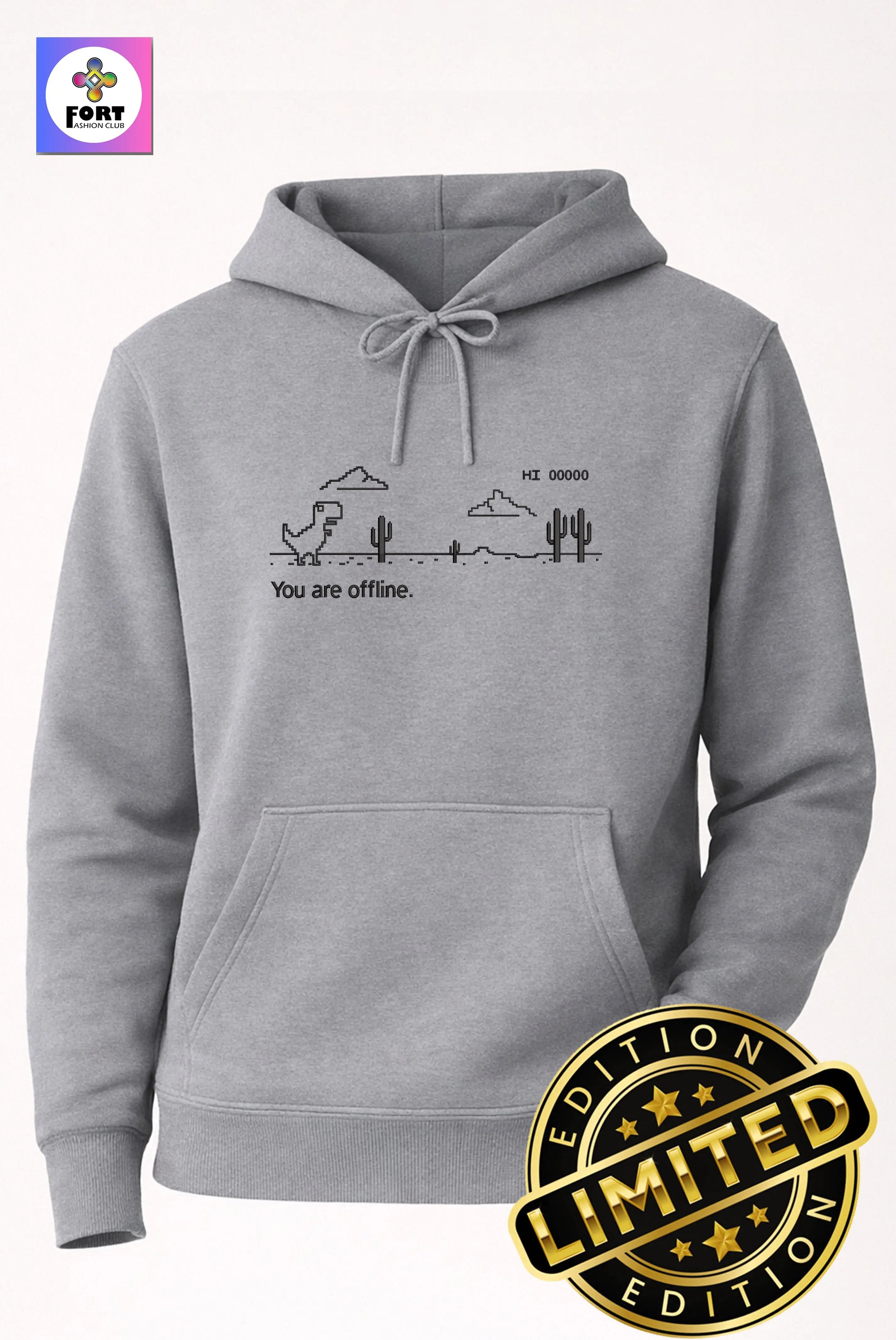 Custom embroidered Hoodie with special offline edition
