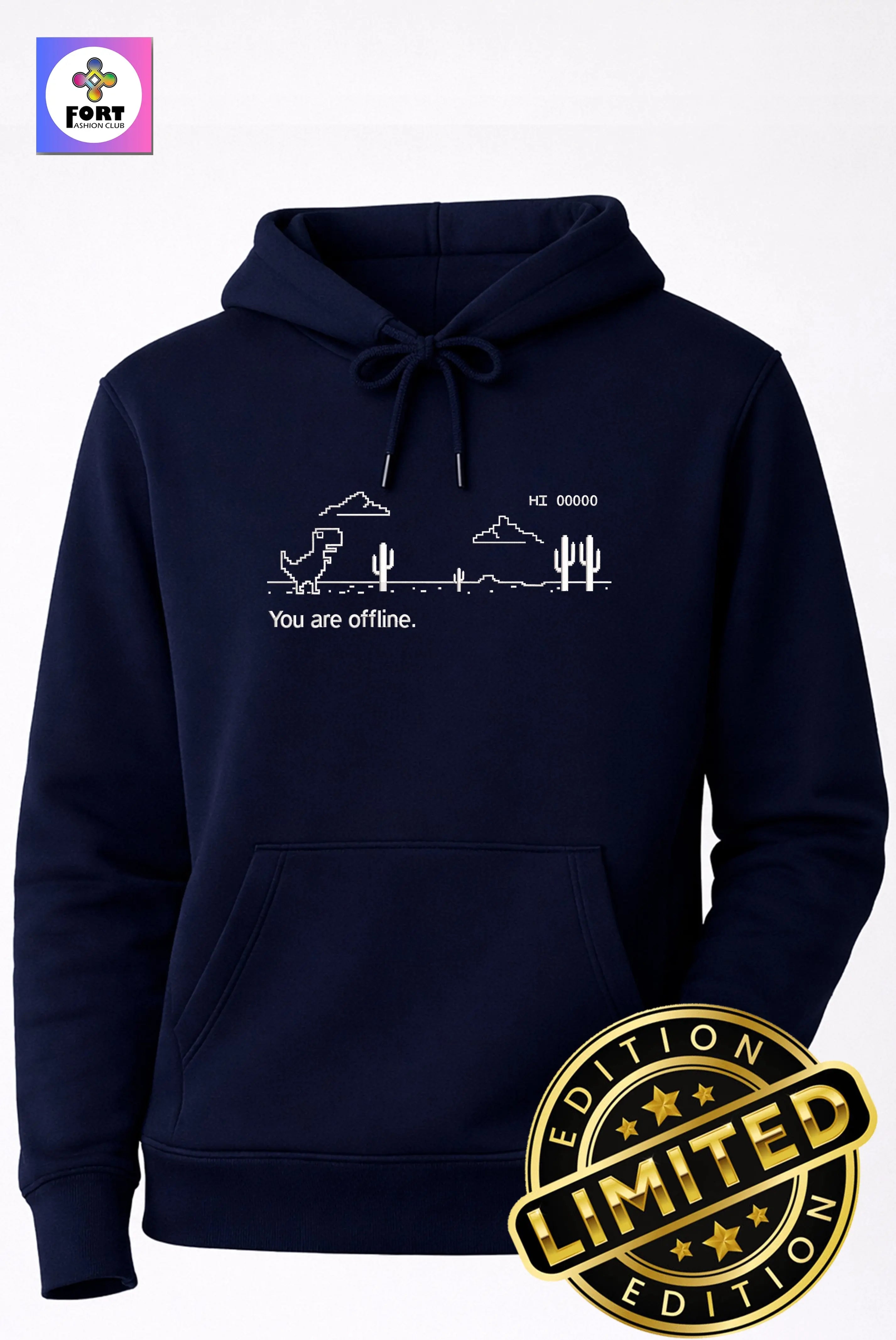 Custom embroidered Hoodie with special offline Edition