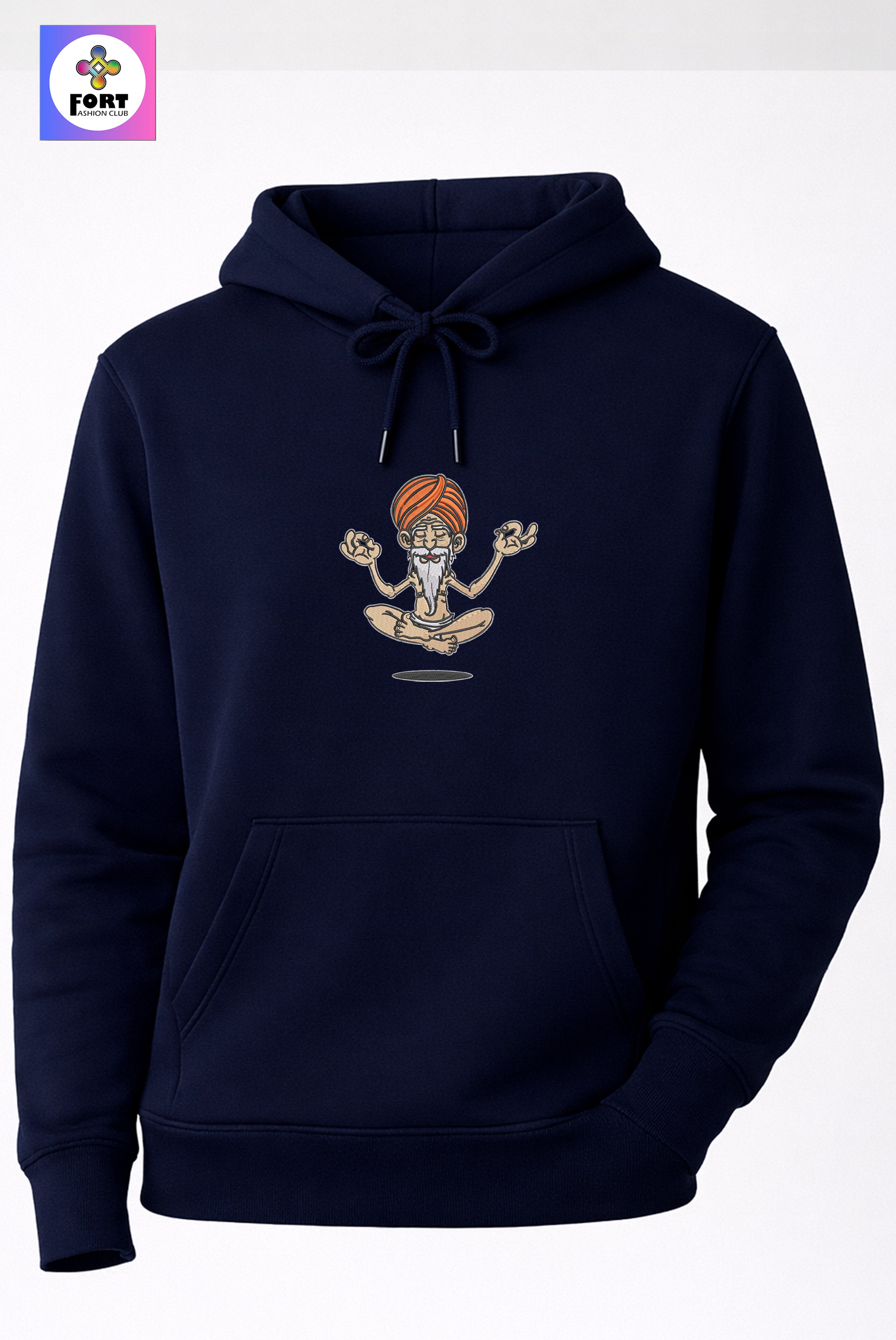 Crazy Embroidery Unisex Hoodie – Sb