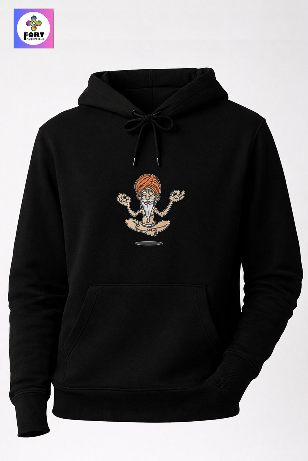 Crazy Embroidery Unisex Hoodie – Sb