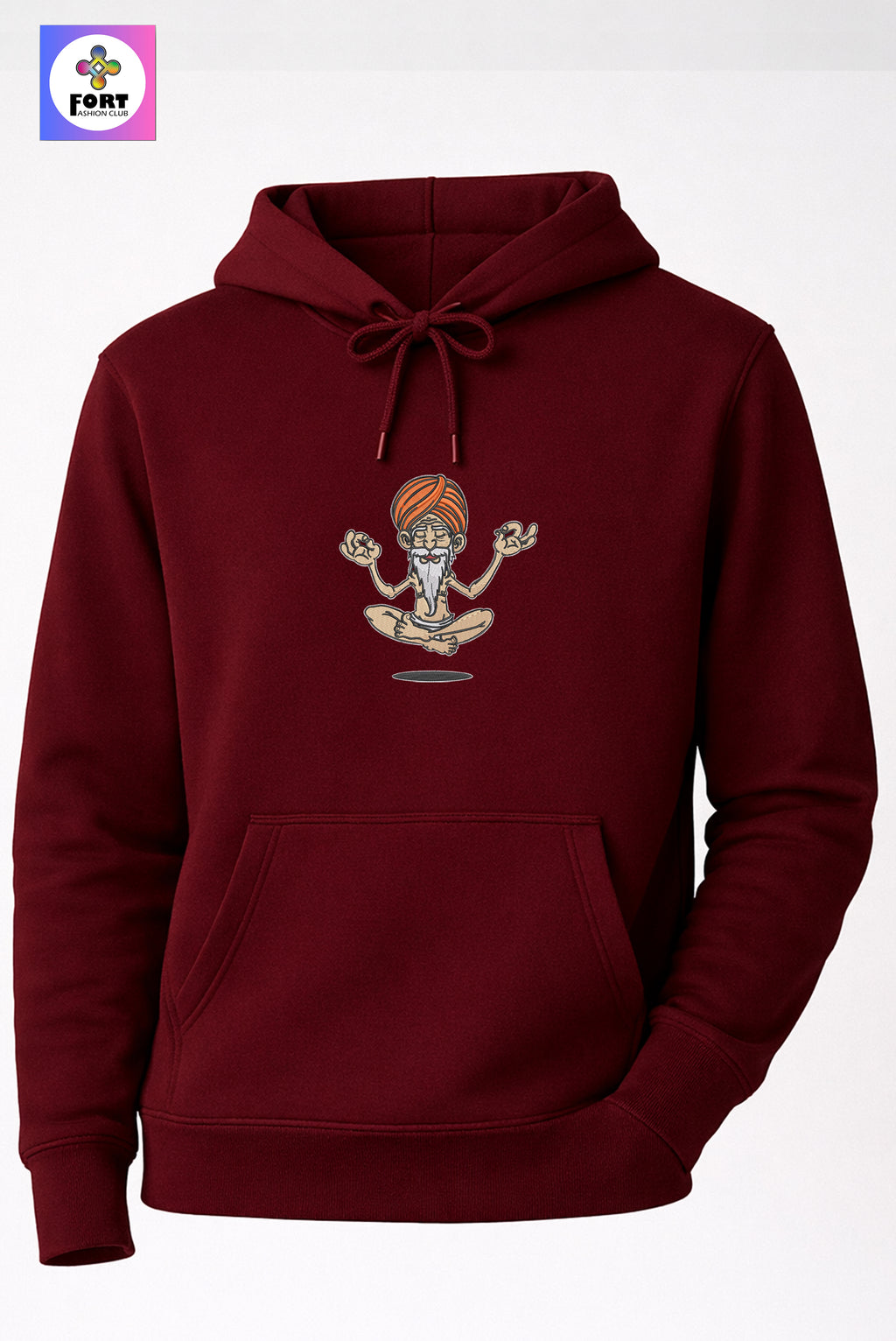 Crazy Embroidery Unisex Hoodie – Sb