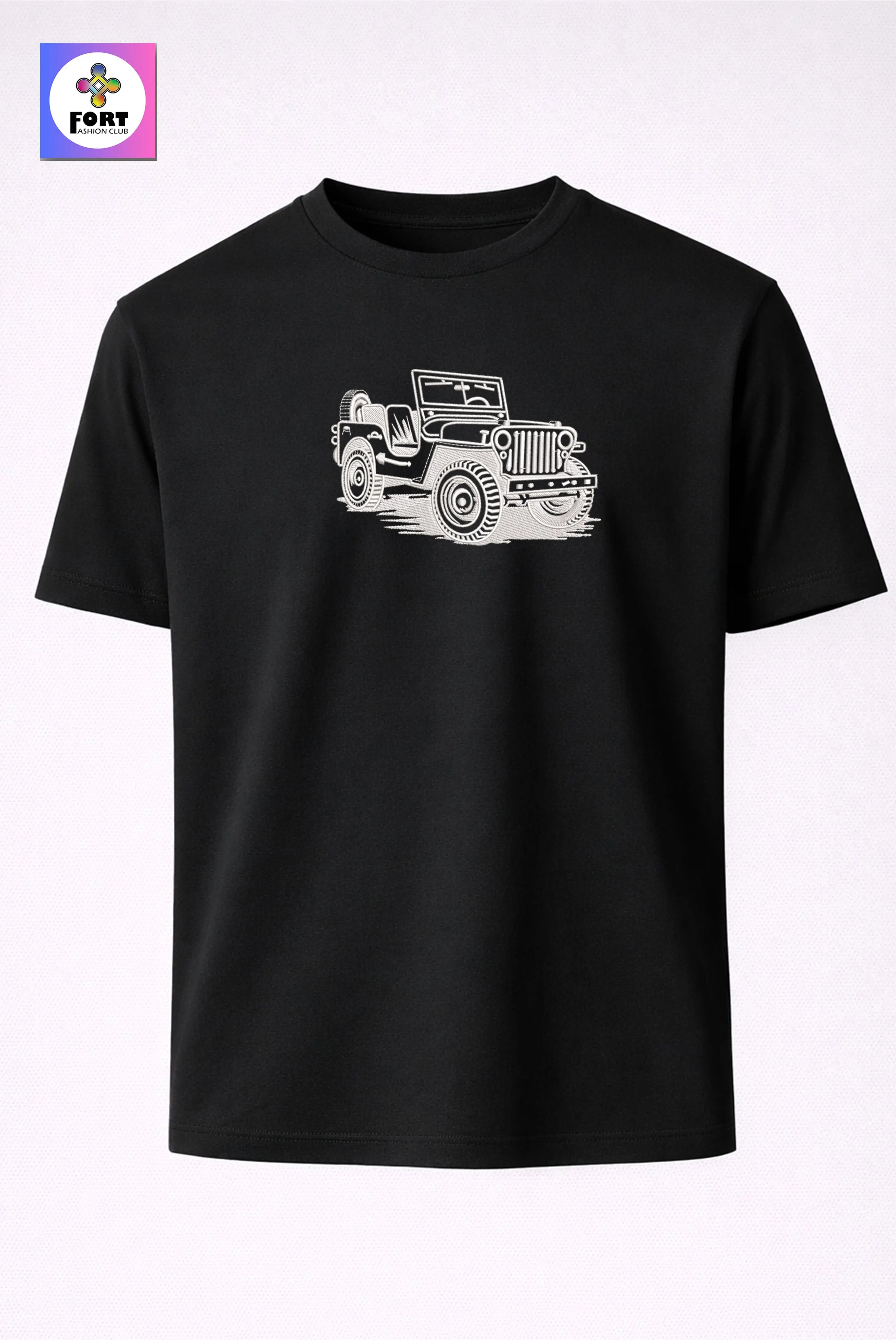 CRAZY EMBROIDERY UNISEX T-SHIRT THAR