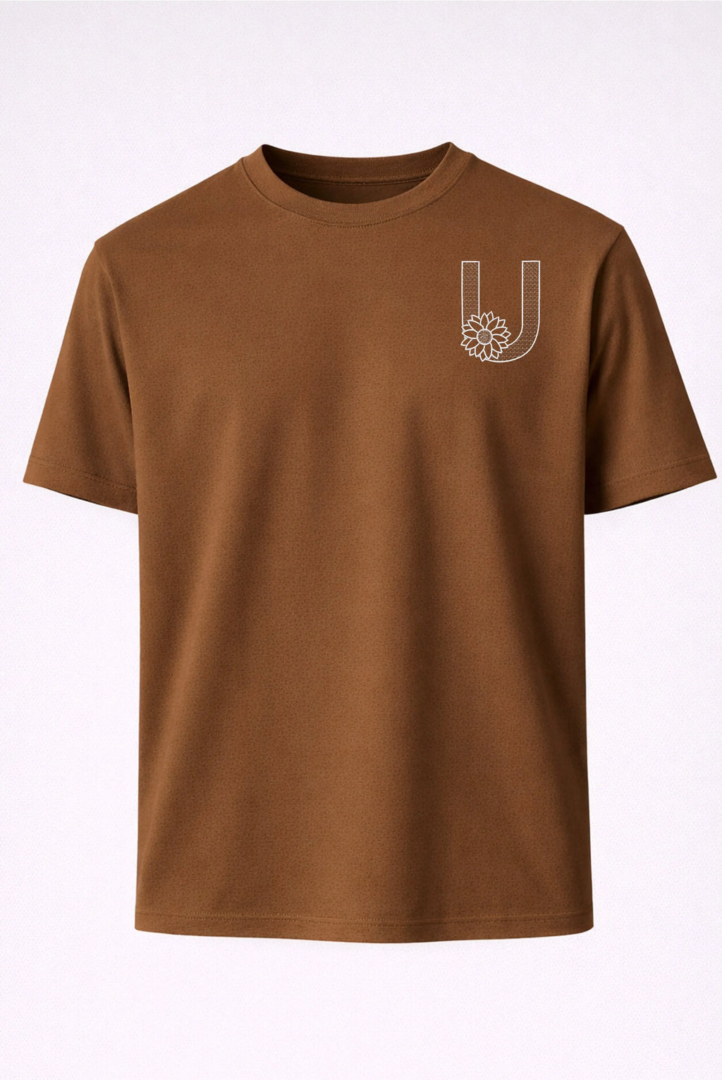 PREMIUM  ALPHABET EMBROIDERY UNISEX T-SHIRT
