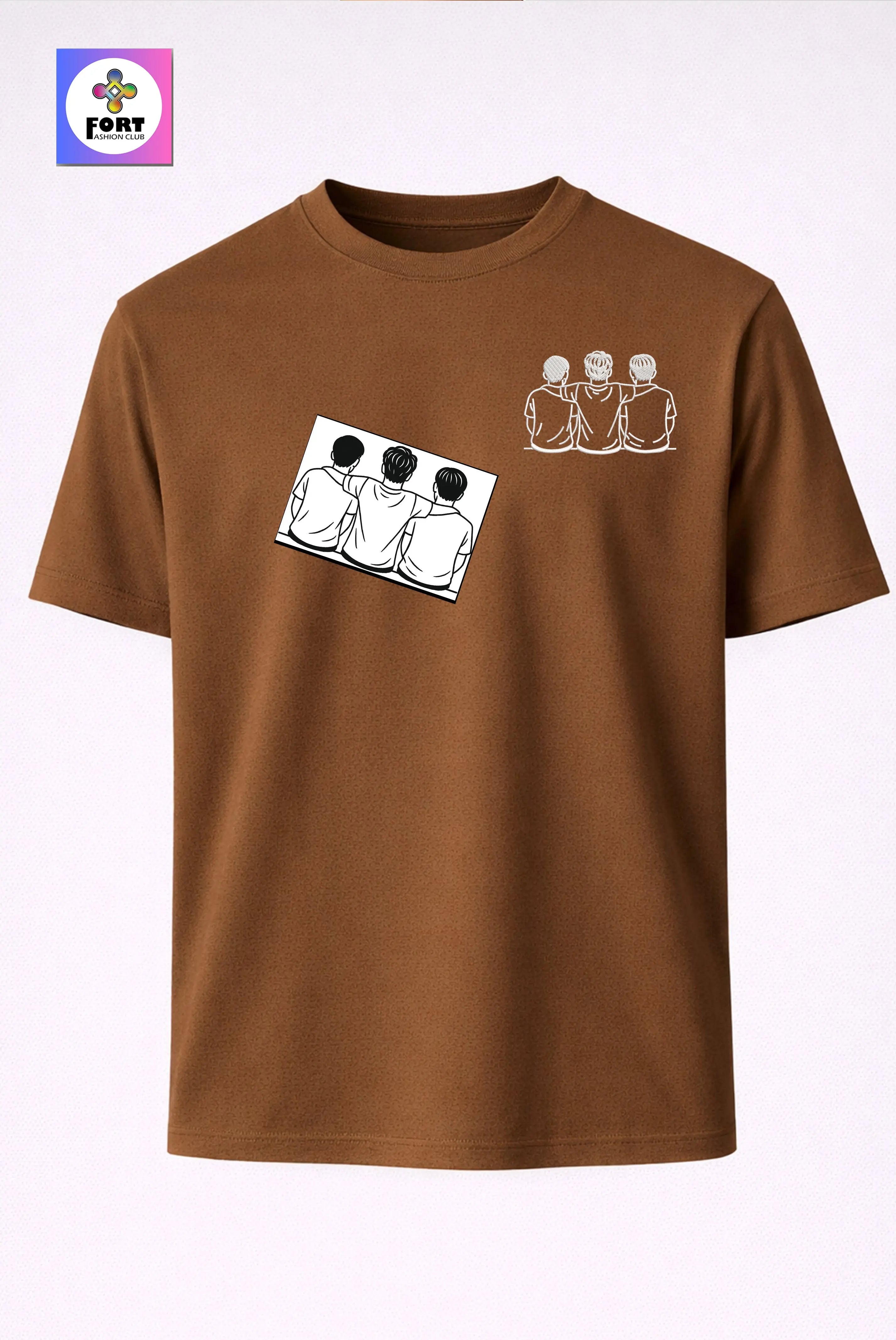 PERSONALIZED EMBROIDERY UNISEX T-SHIRT