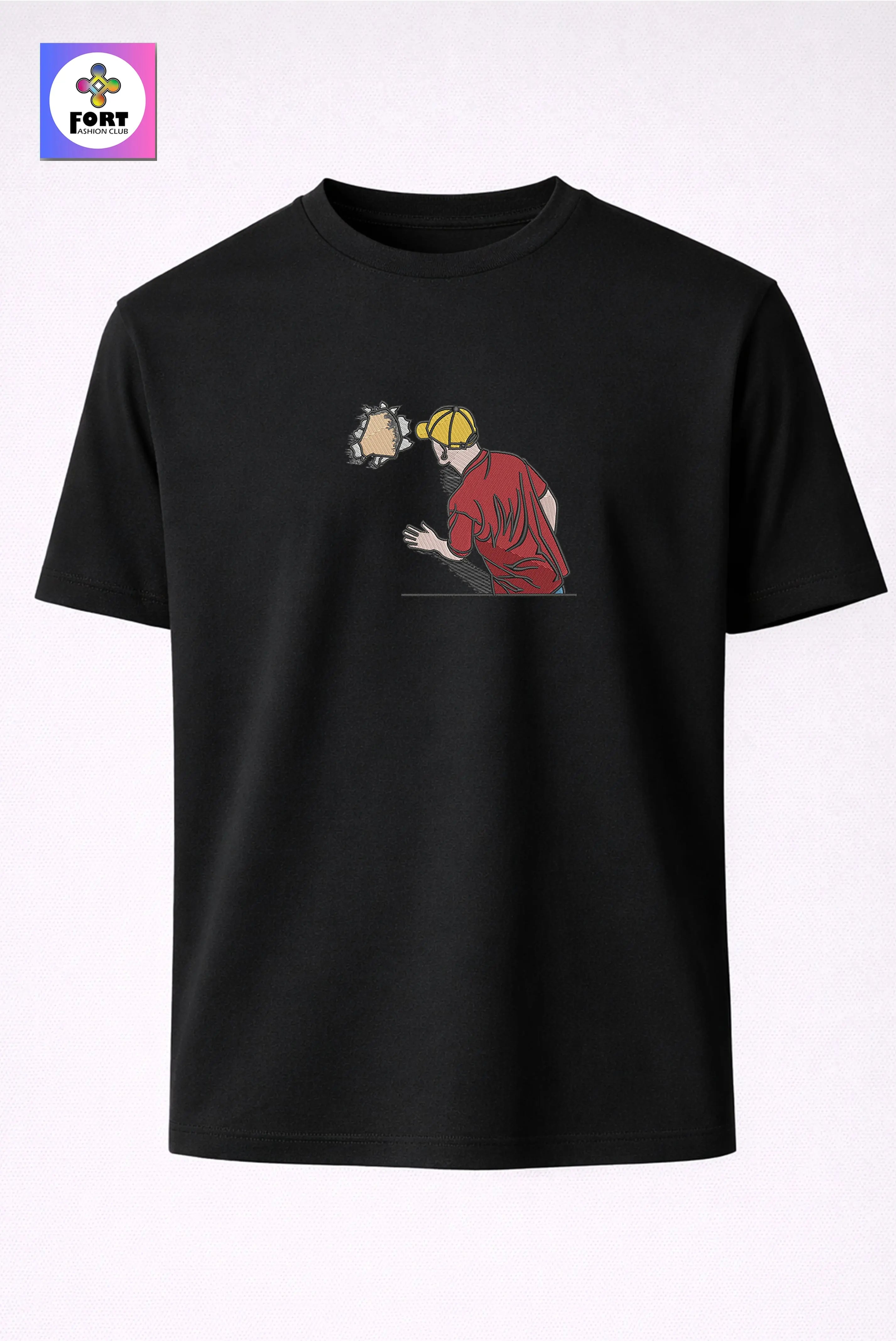 CRAZY EMBROIDERY UNISEX T-SHIRT – CREATIVE
