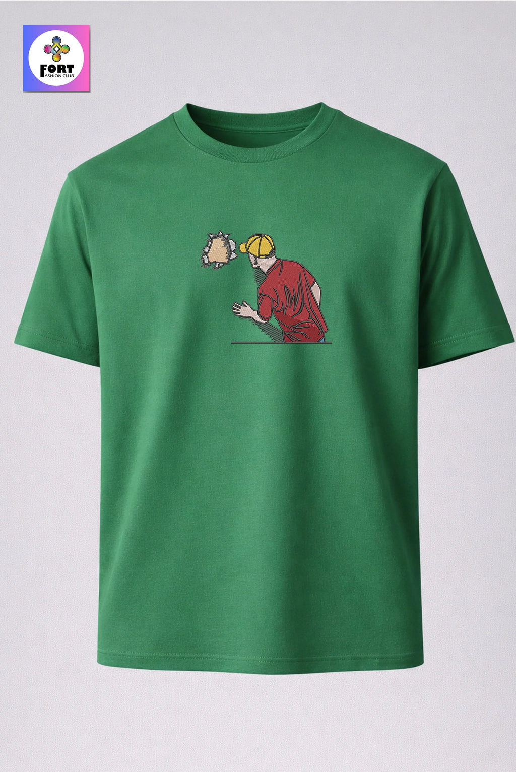 CRAZY EMBROIDERY UNISEX T-SHIRT – CREATIVE