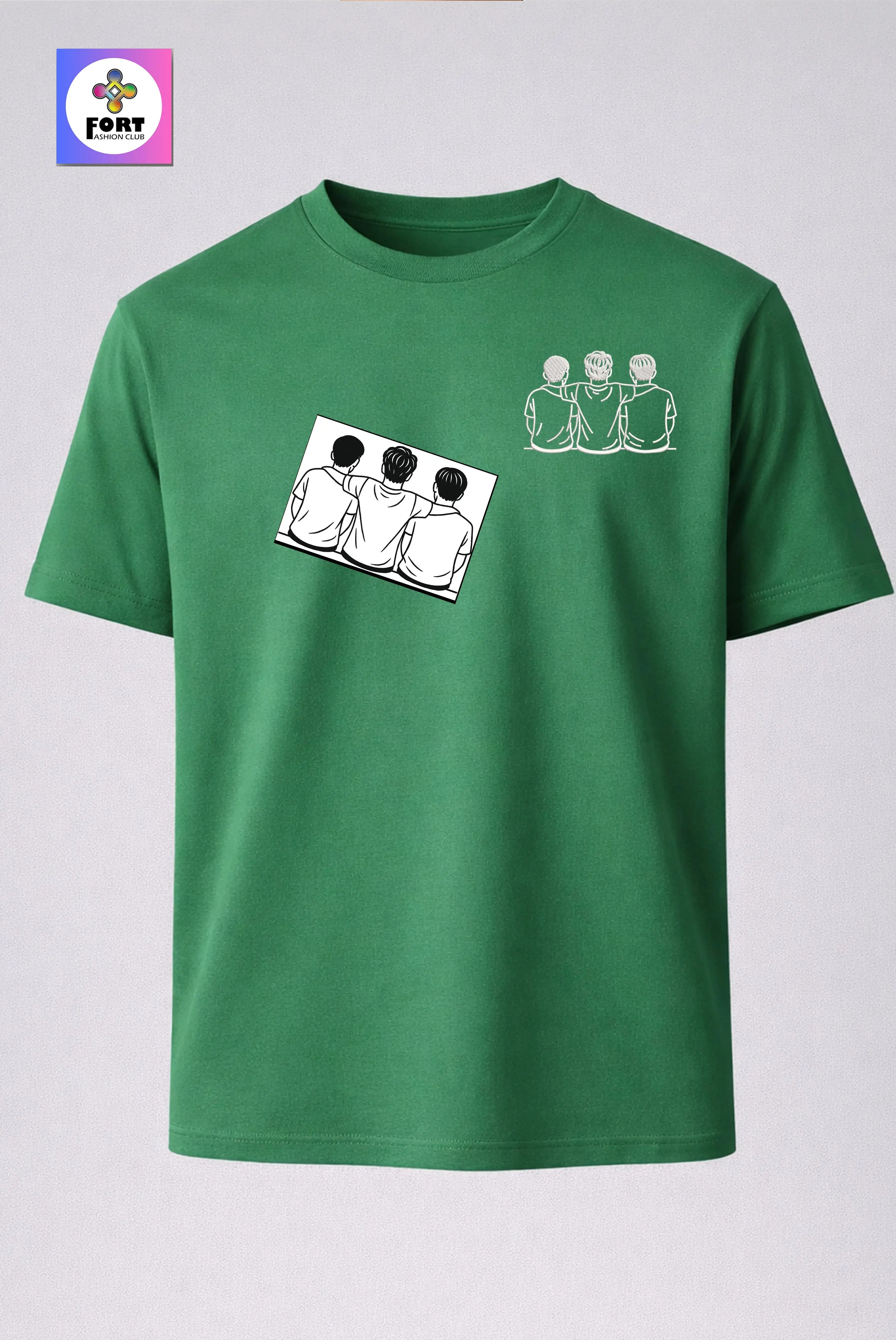 PERSONALIZED EMBROIDERY UNISEX T-SHIRT