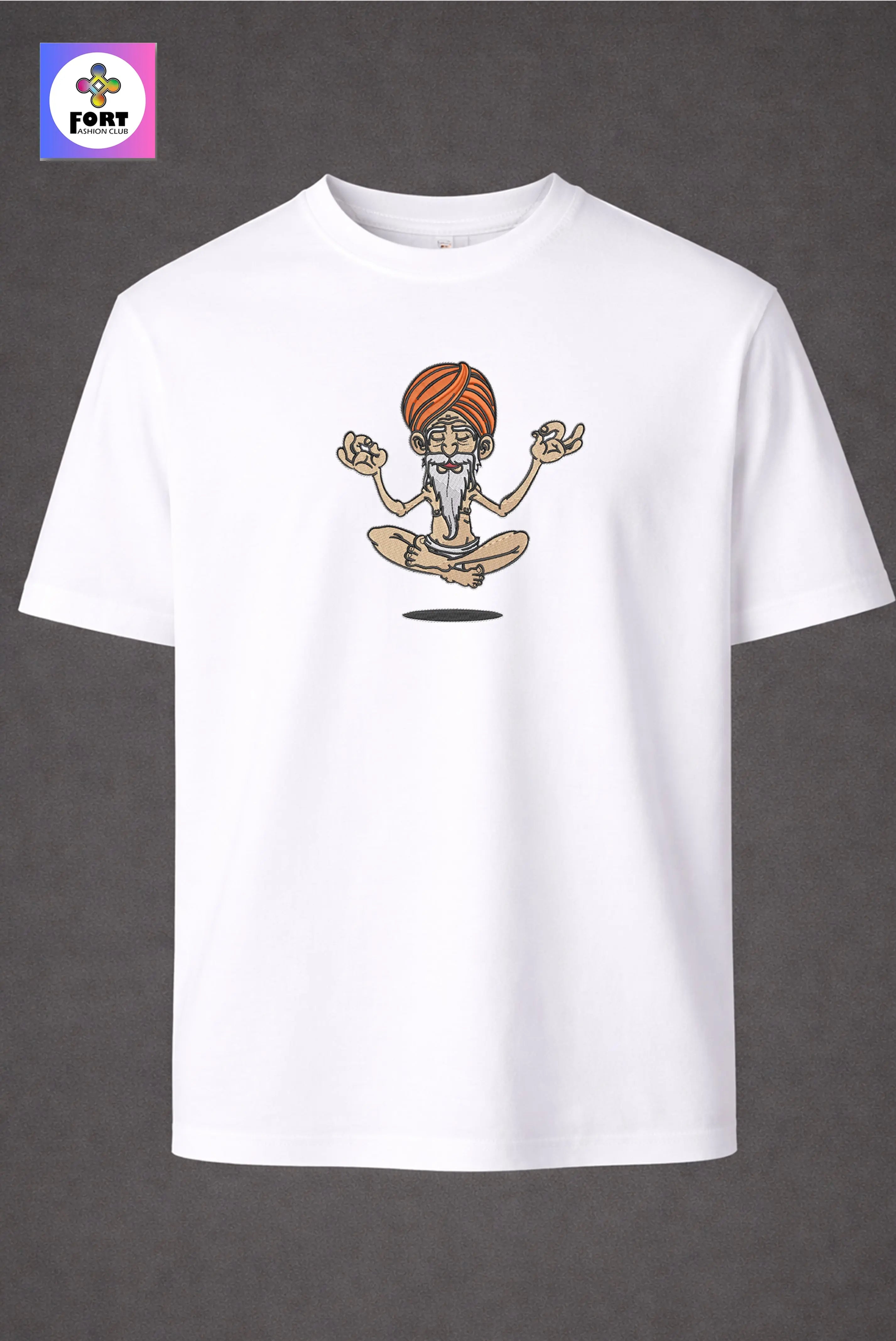 CRAZY EMBROIDERY UNISEX T-SHIRT – SB