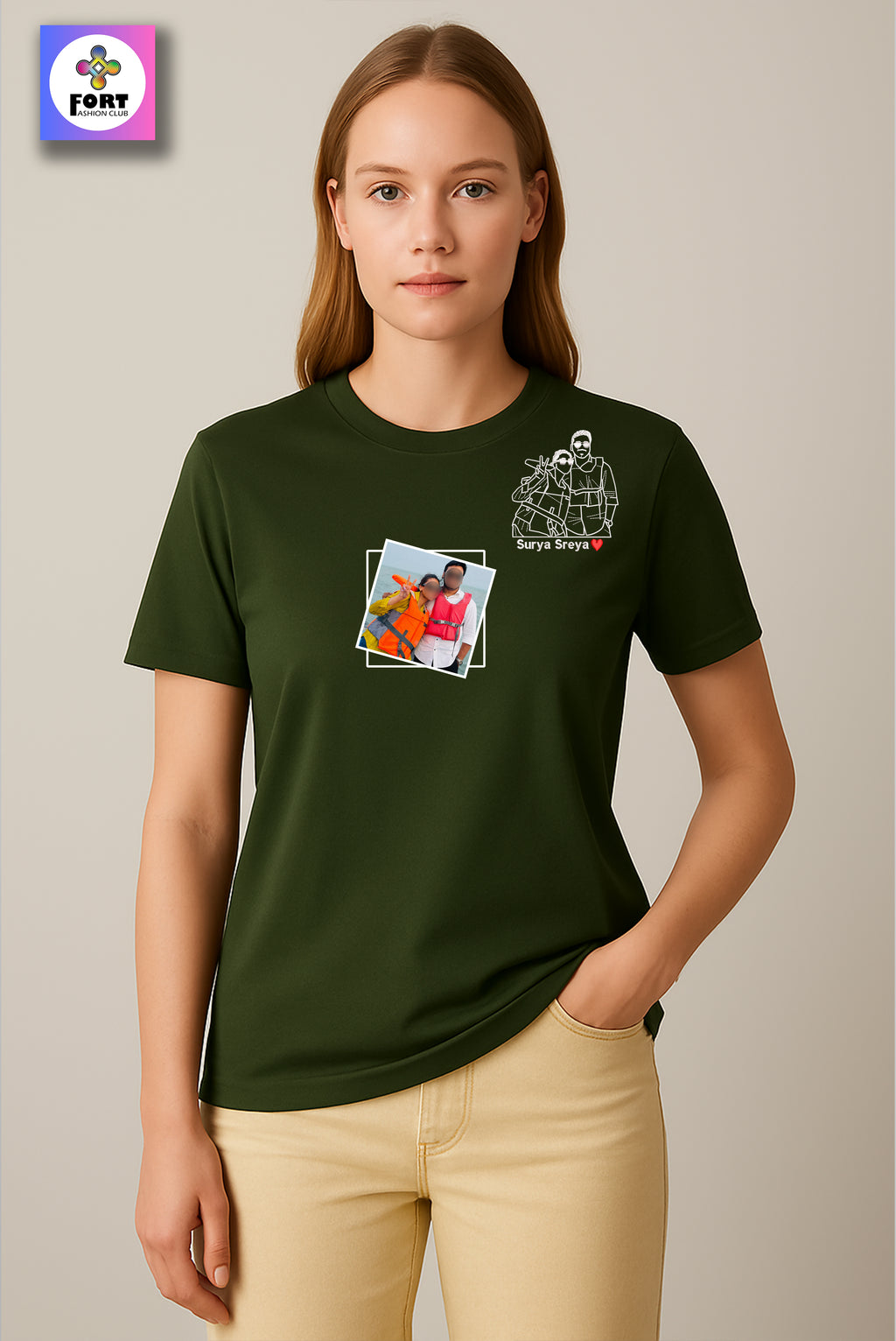 PERSONALIZED EMBROIDERY T-SHIRT
