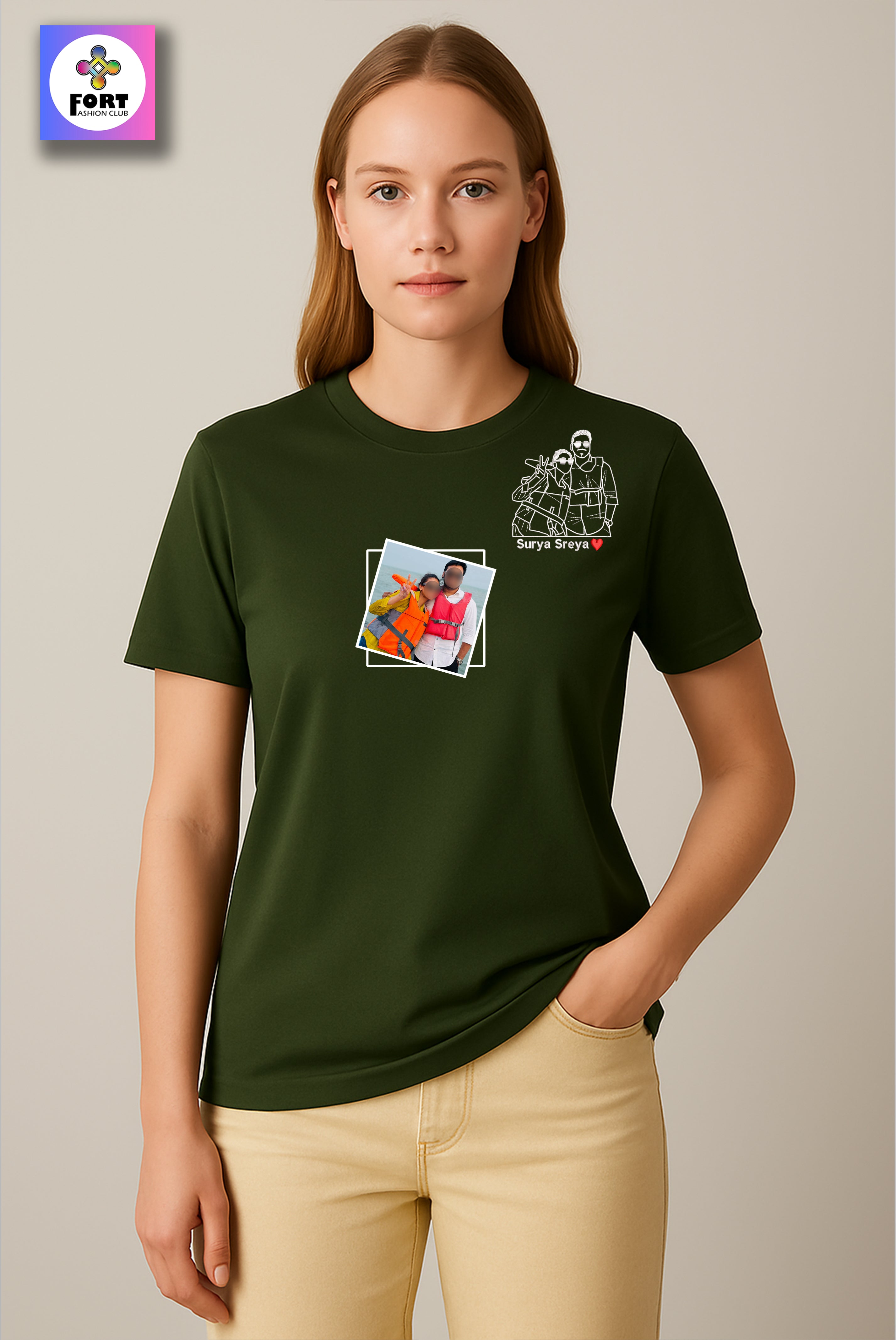 PERSONALIZED EMBROIDERY T-SHIRT
