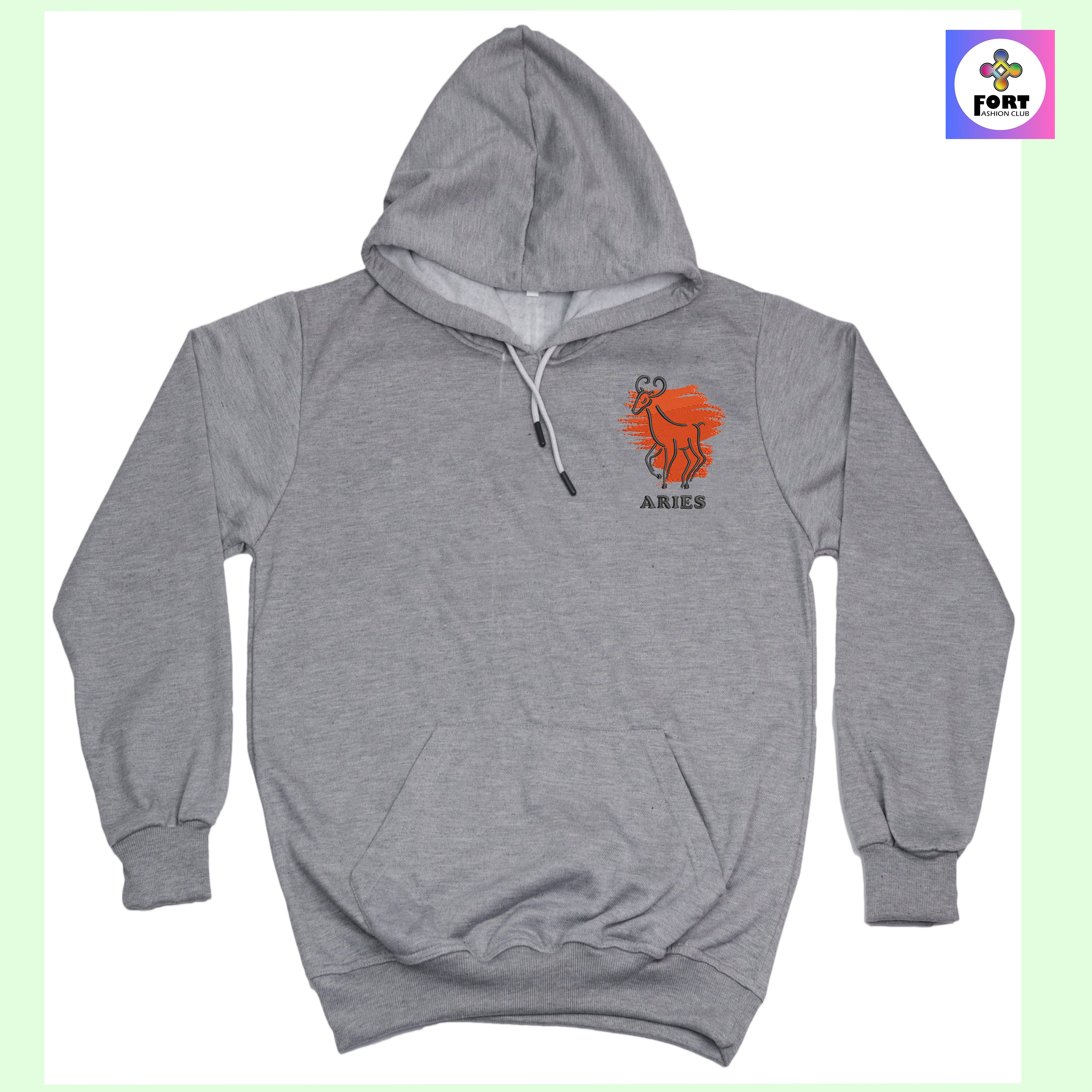 CRAZY EMBROIDERY HOODIE – ARIES