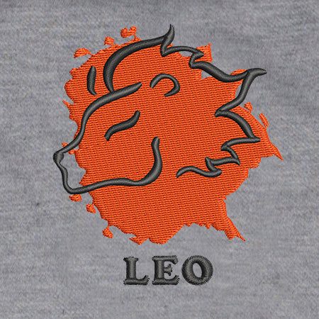 CRAZY EMBROIDERY HOODIE – LEO