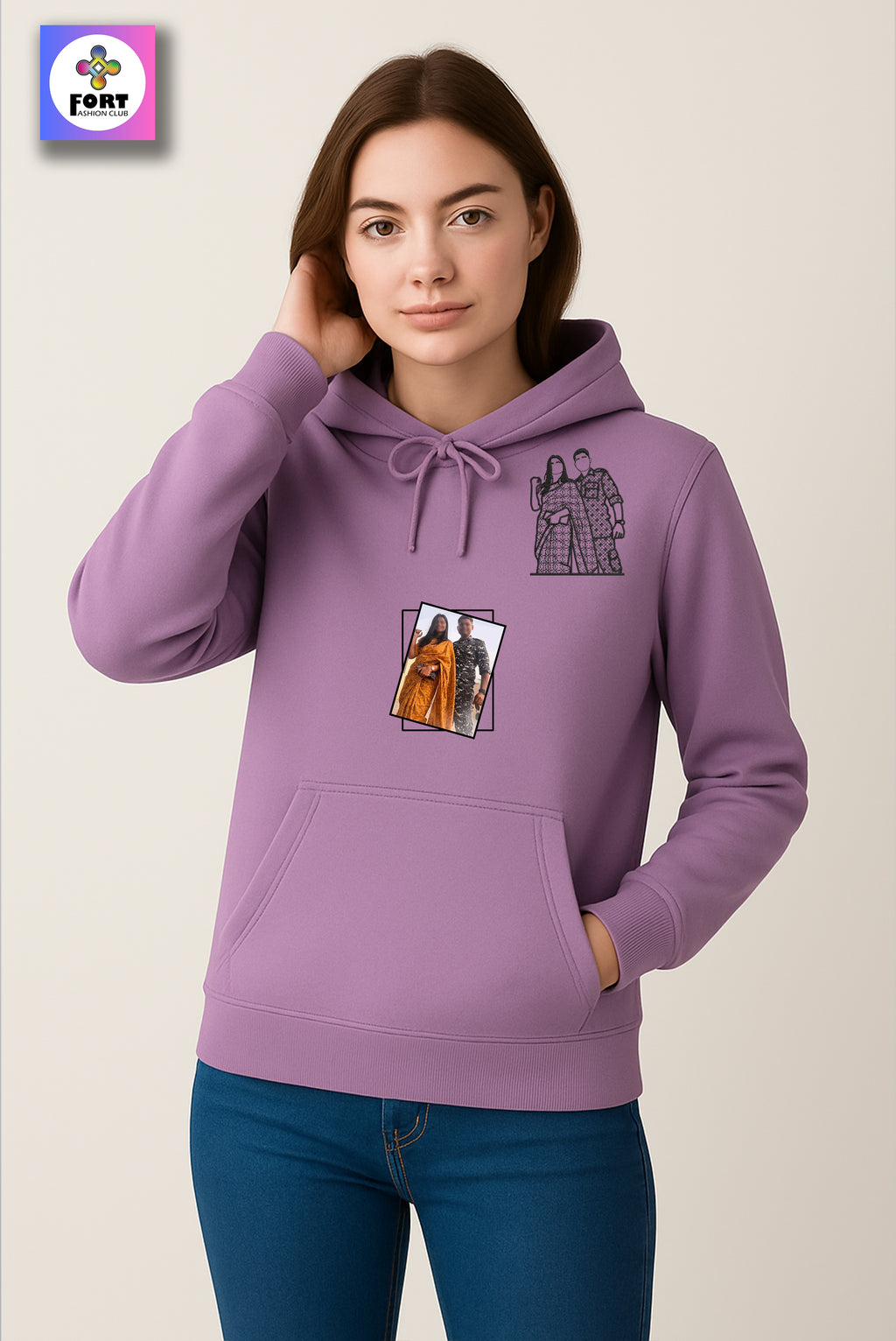 CUSTOMIZED EMBROIDERY HOODIE