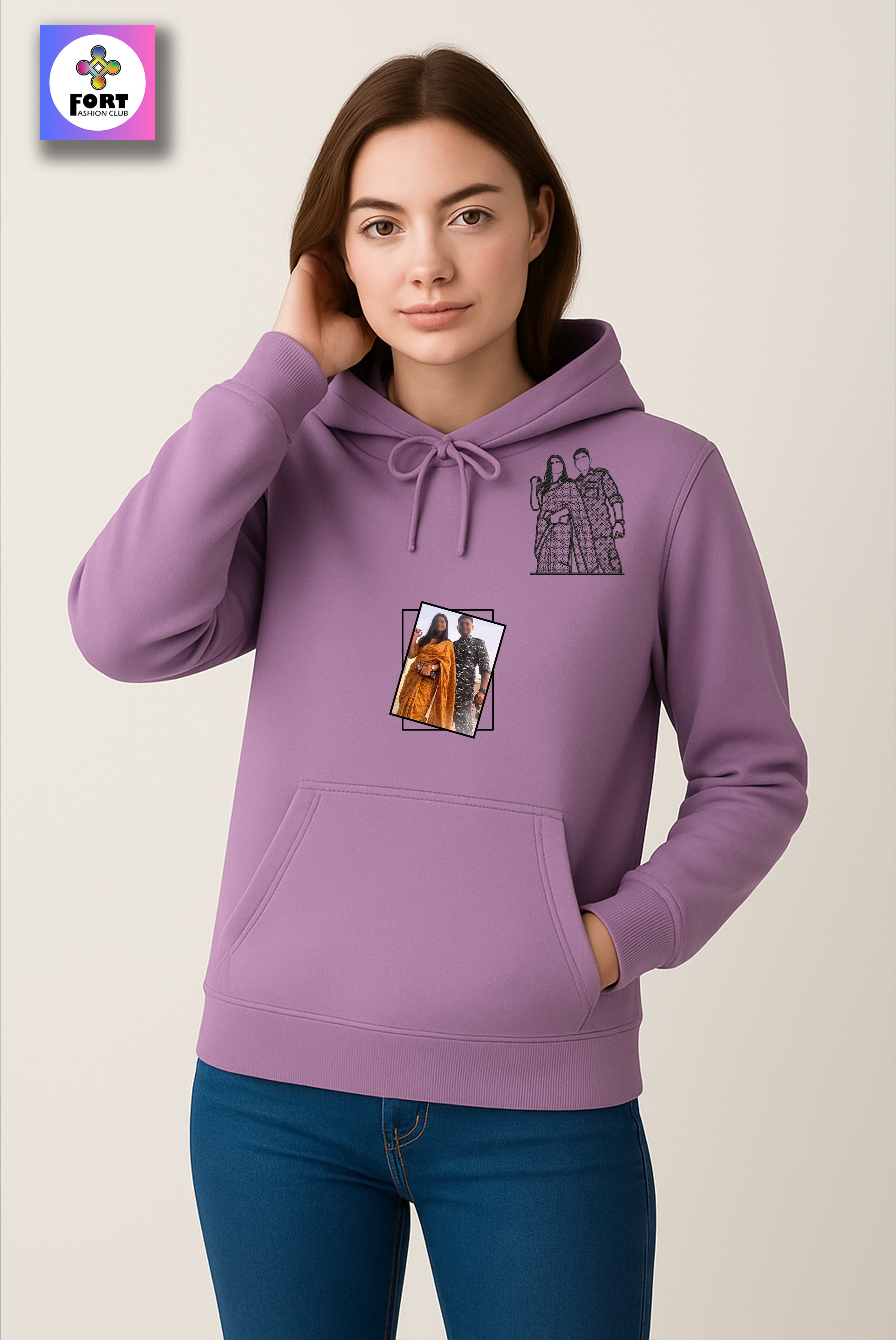 CUSTOMIZED EMBROIDERY HOODIE