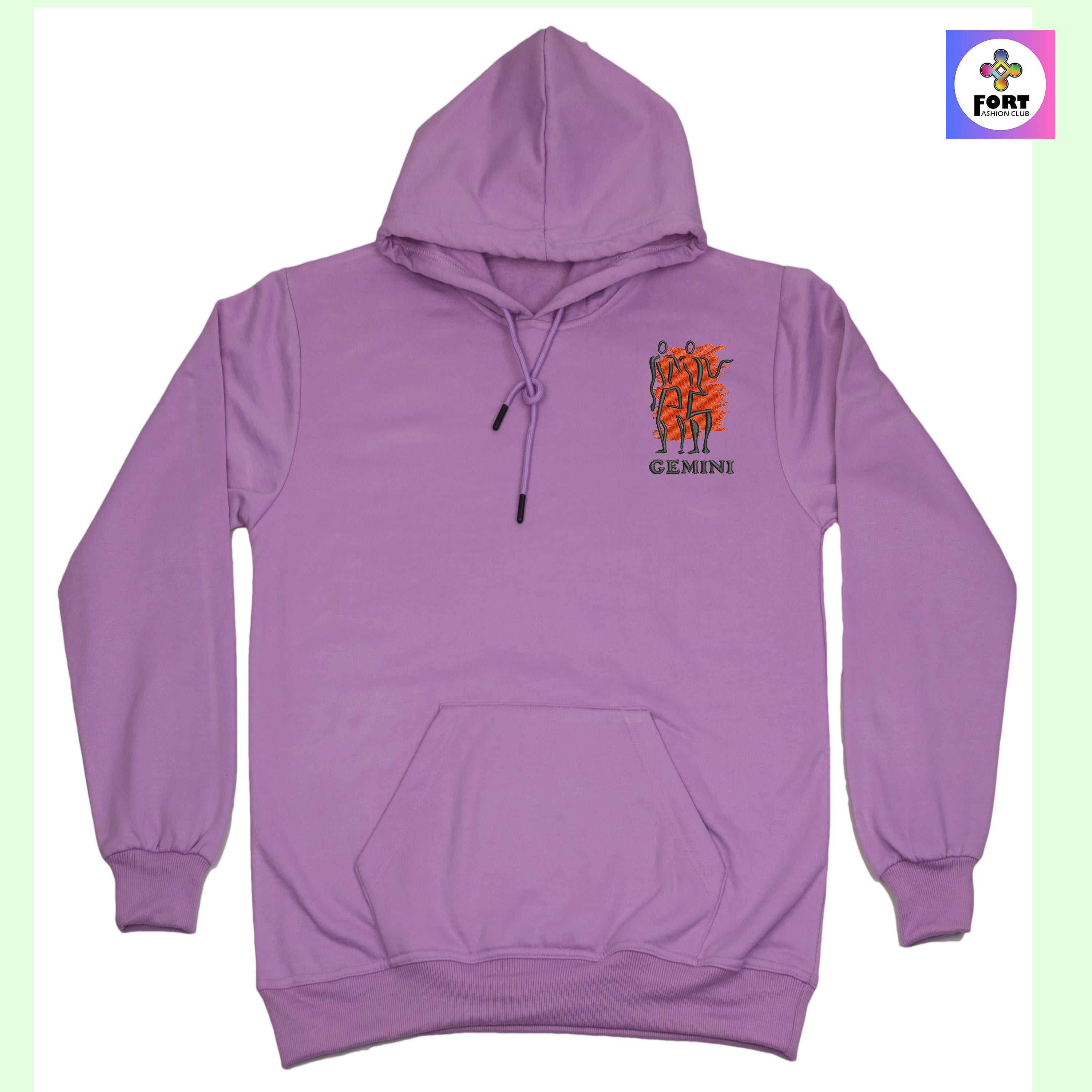 CRAZY EMBROIDERY HOODIE – GEMINI