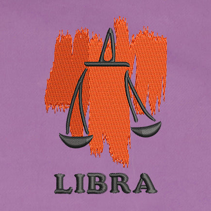 CRAZY EMBROIDERY HOODIE – LIBRA