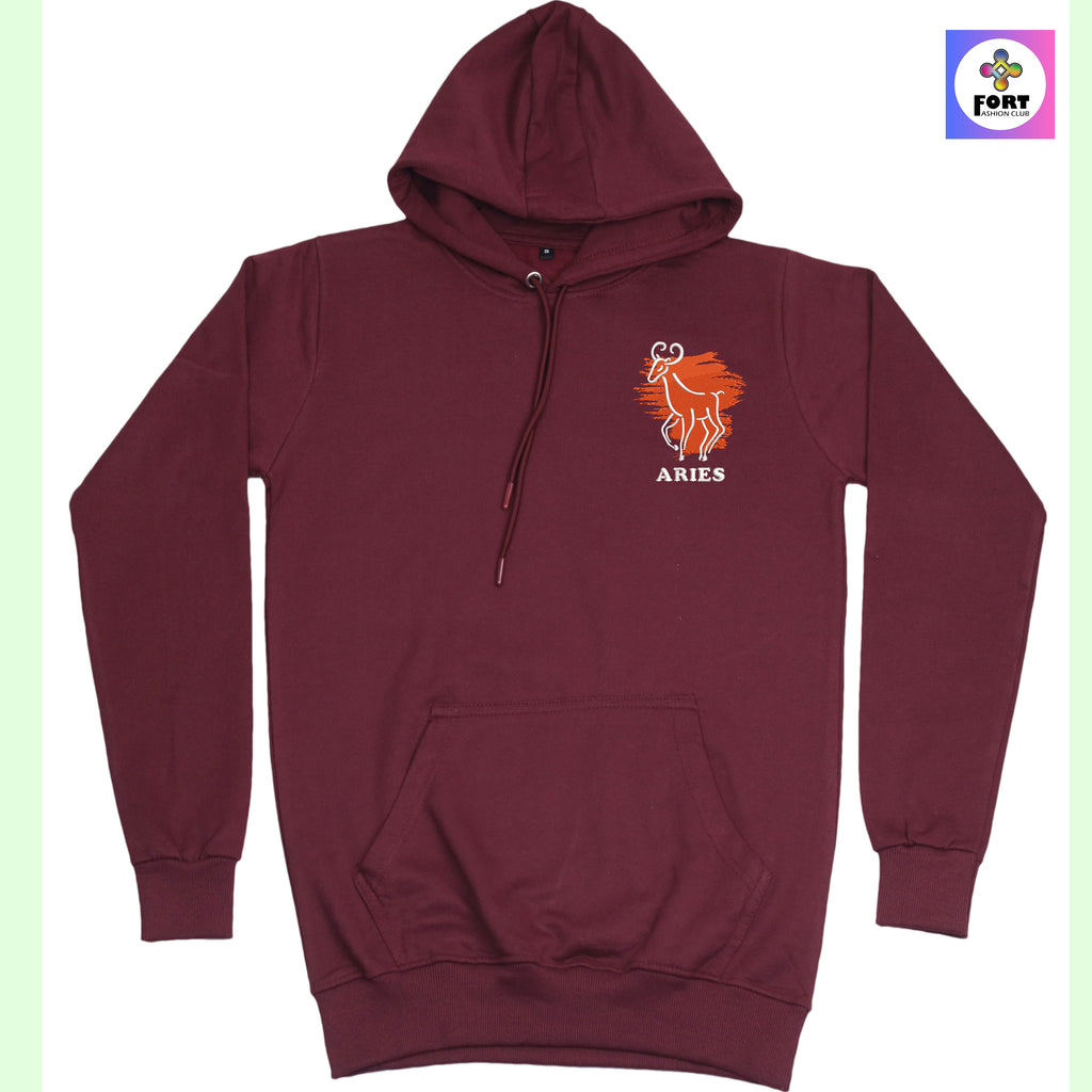 CRAZY EMBROIDERY HOODIE – ARIES