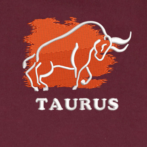 CRAZY EMBROIDERY HOODIE – TAURUS