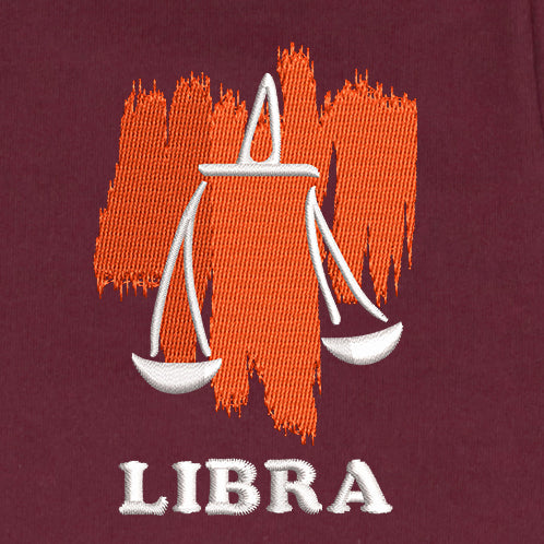 CRAZY EMBROIDERY HOODIE – LIBRA