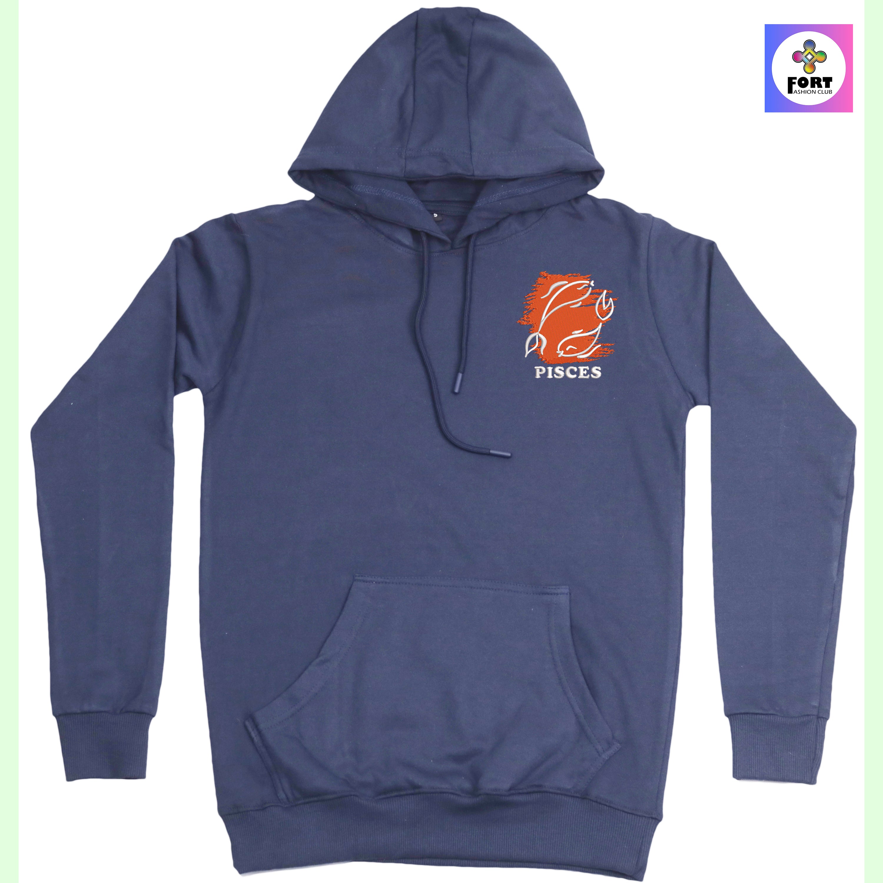 CRAZY EMBROIDERY HOODIE – PISCES