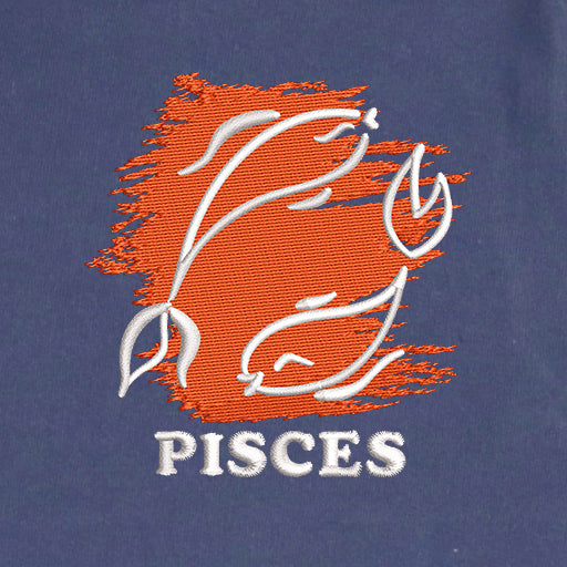 CRAZY EMBROIDERY HOODIE – PISCES