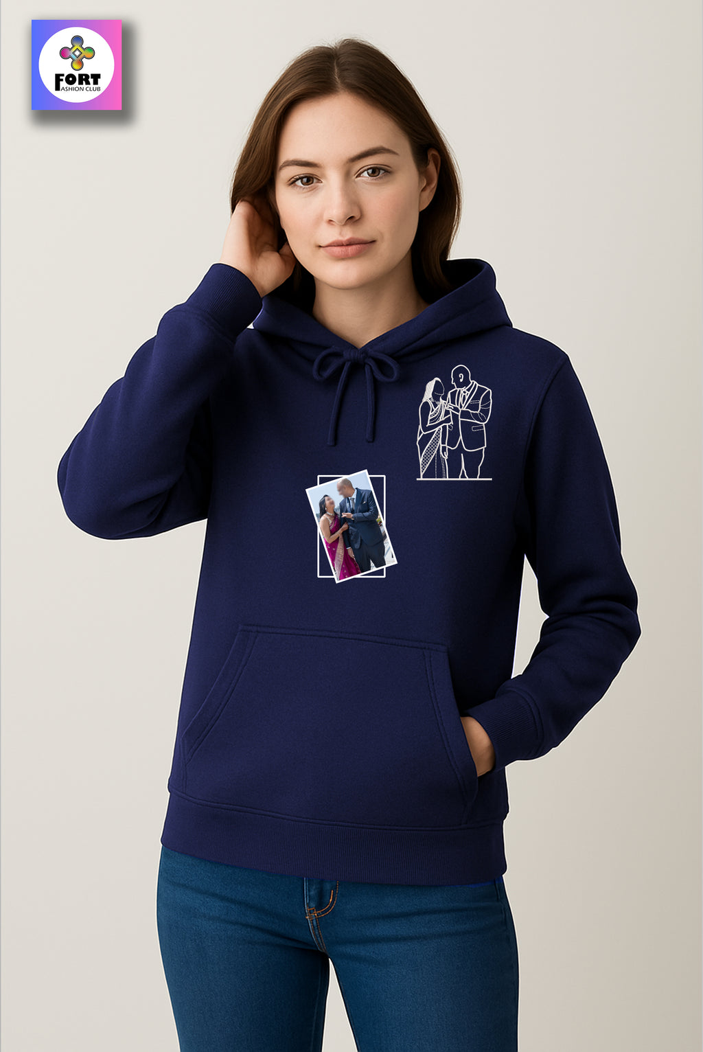 CUSTOMIZED EMBROIDERY HOODIE