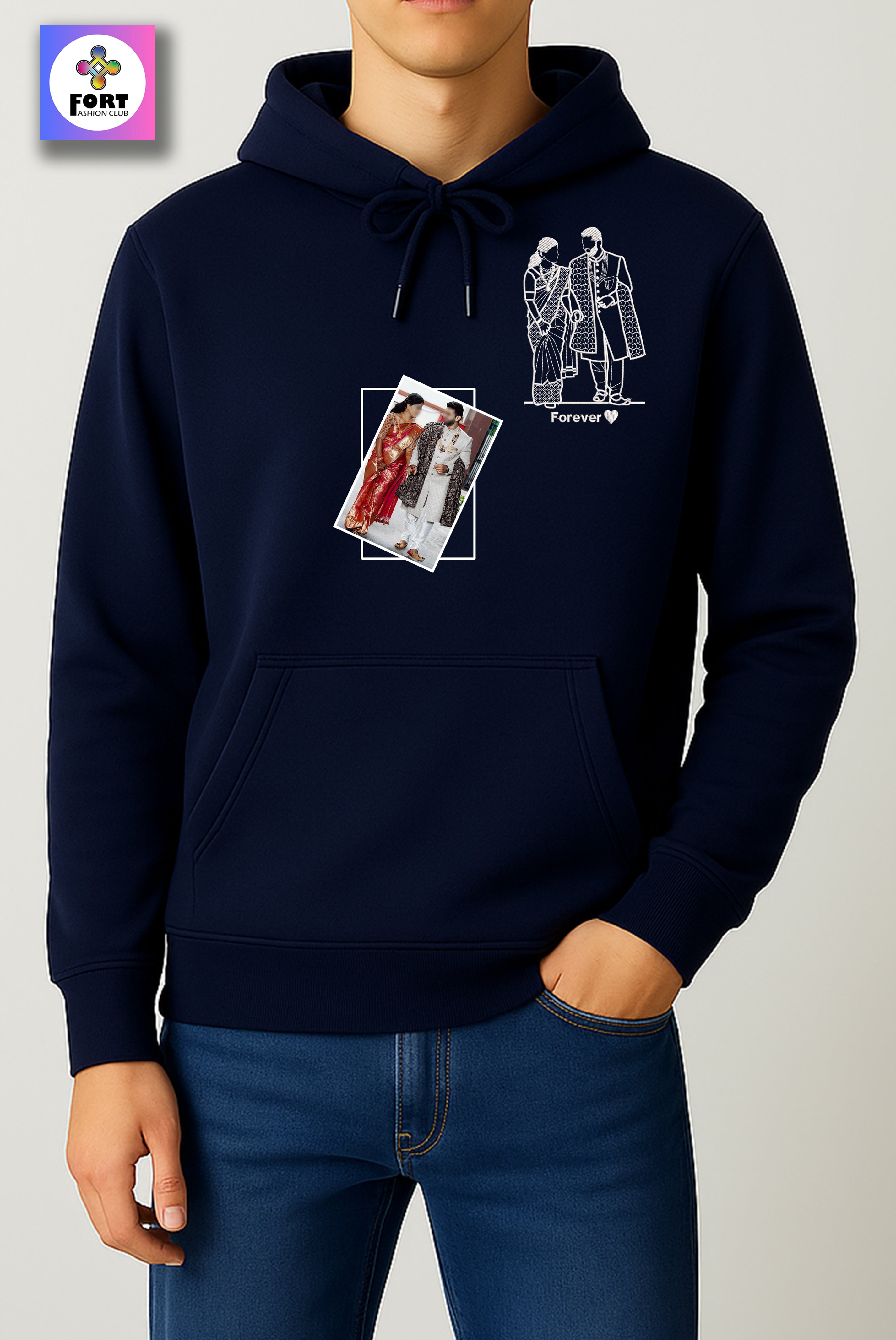 CUSTOMIZED EMBROIDERY HOODIE