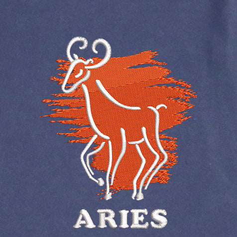 CRAZY EMBROIDERY HOODIE – ARIES