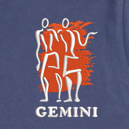 CRAZY EMBROIDERY HOODIE – GEMINI